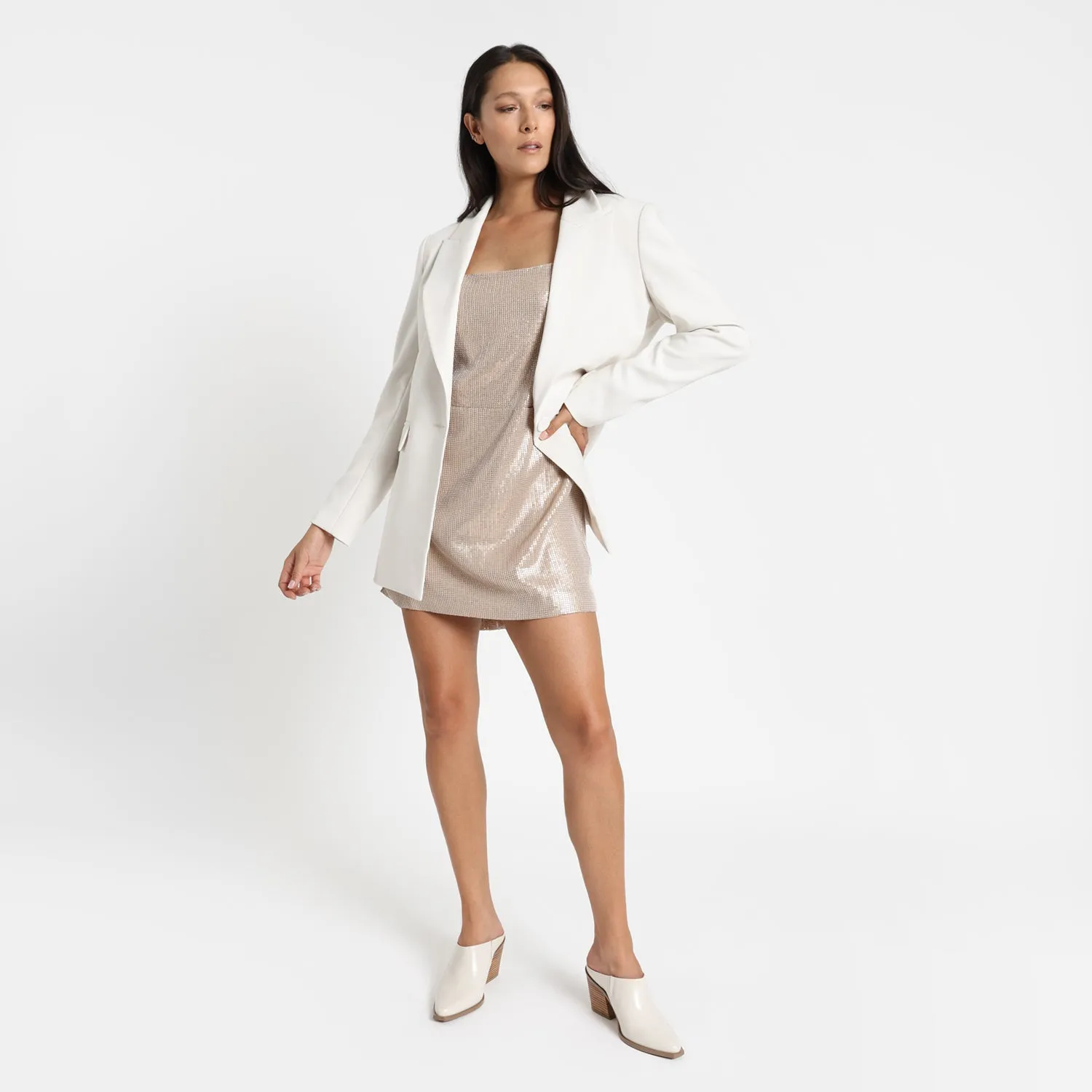 Fabio Mule | Ivory oiled leather Lightweight Upper