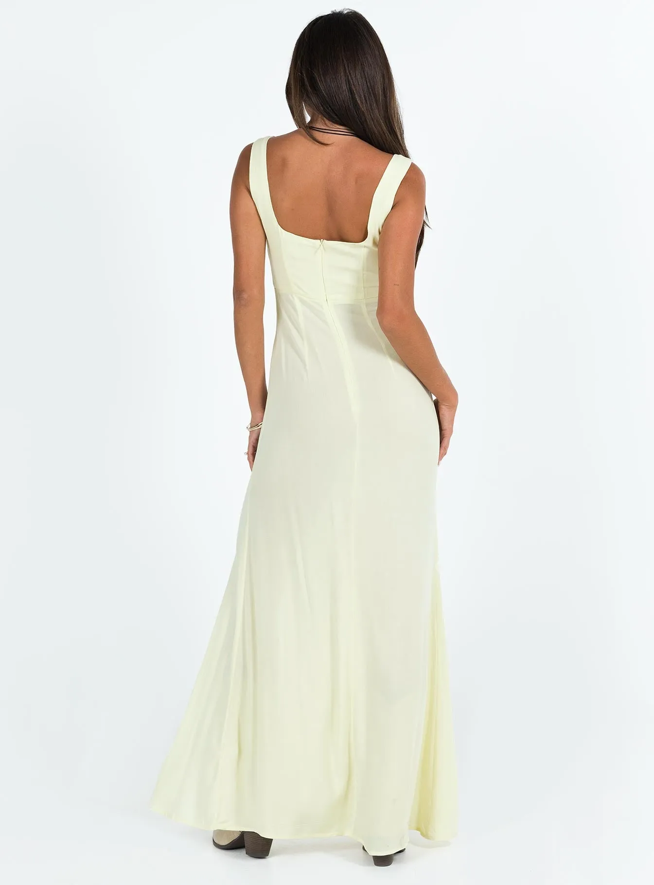 Lounge Feel Shannyn Maxi Dress Yellow
