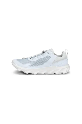 ECCO MX 820263-60566 ladies pale blue trainer Reinforced Seams