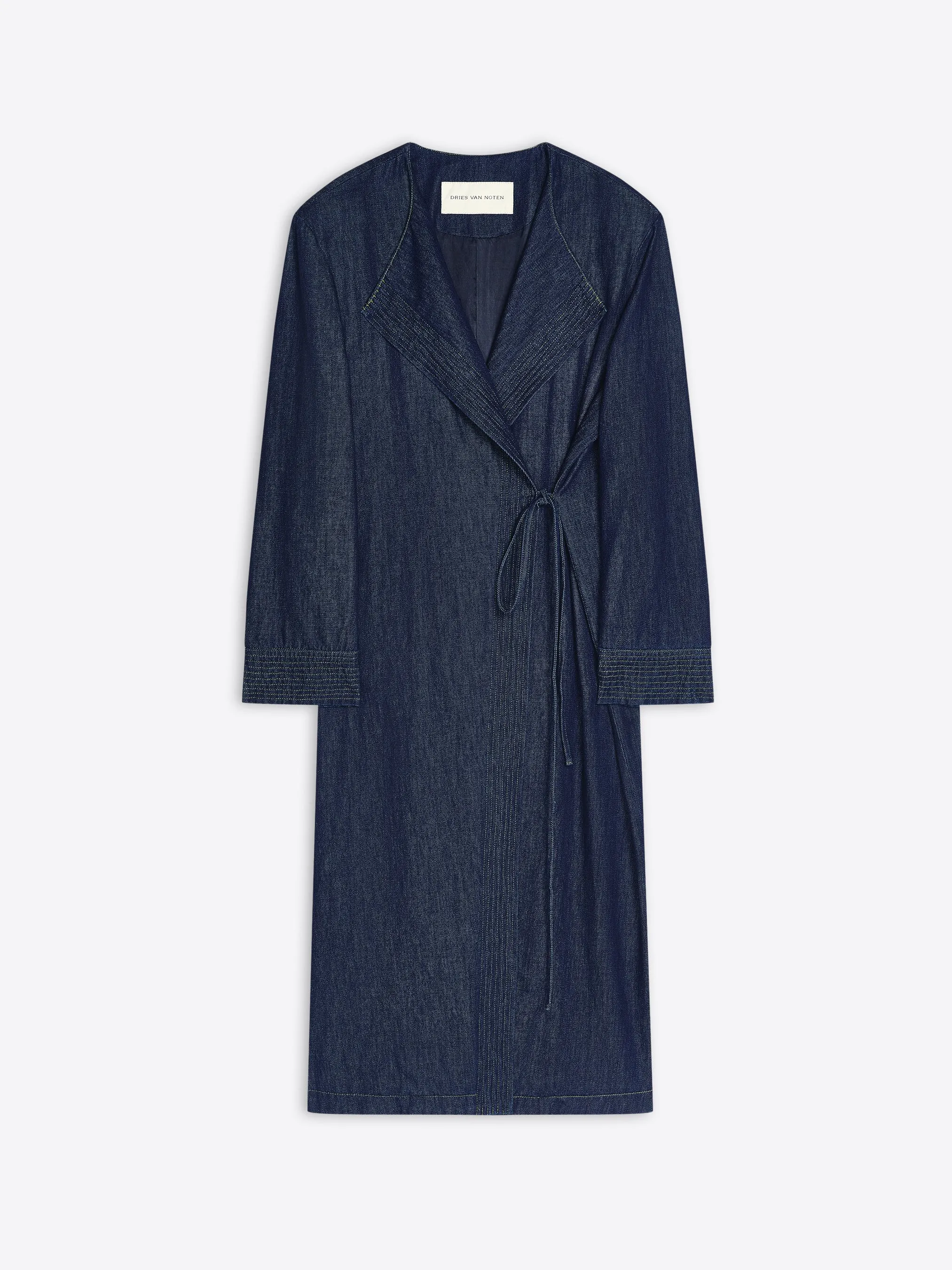 Simple Chill Piece Moisture Wicking Fabric Denim coat