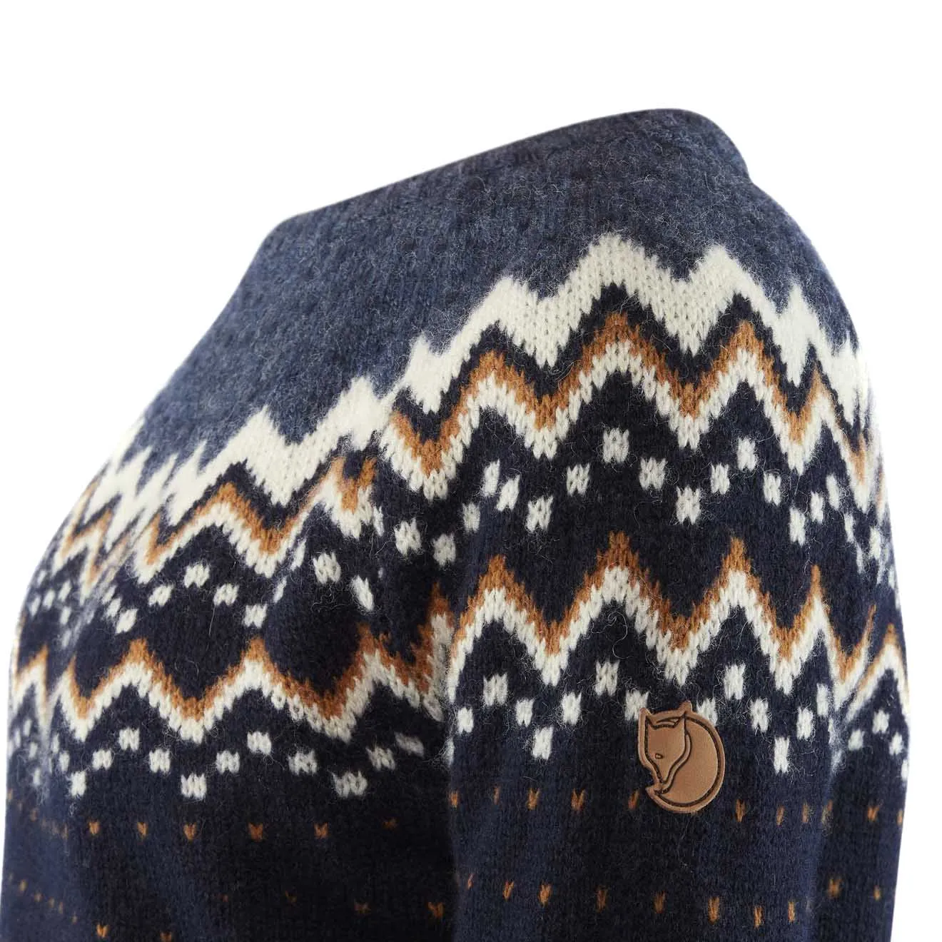 Fjallraven Womens Ovik Knit Sweater Dark Navy Functional Piece