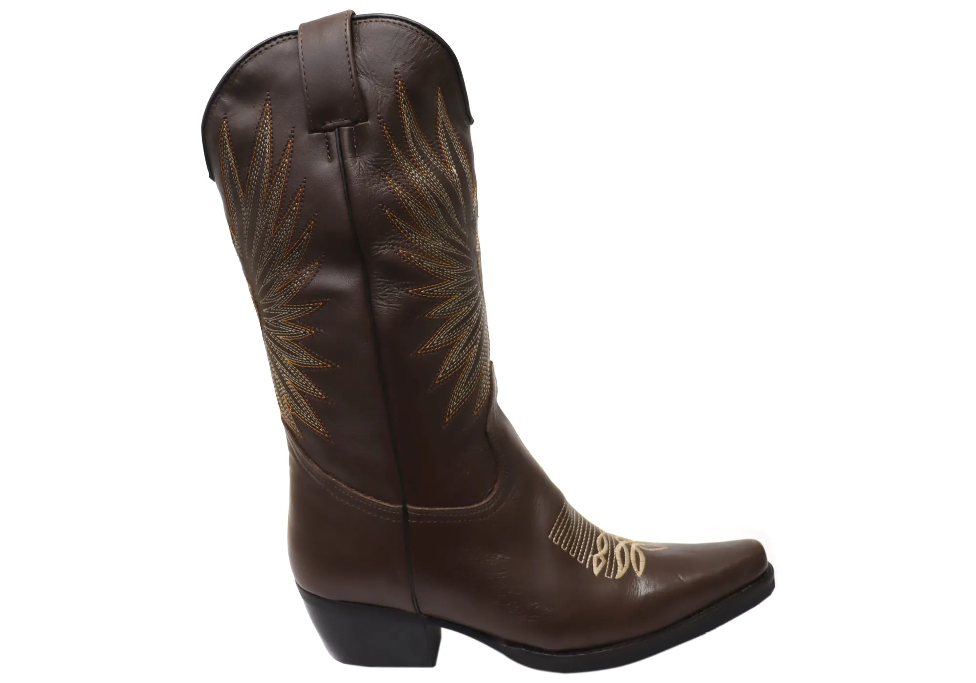 Workplace Use Eco Material Rough Trail Hiker D Milton Eliza Womens Comfortable Leather Western Cowboy Boots