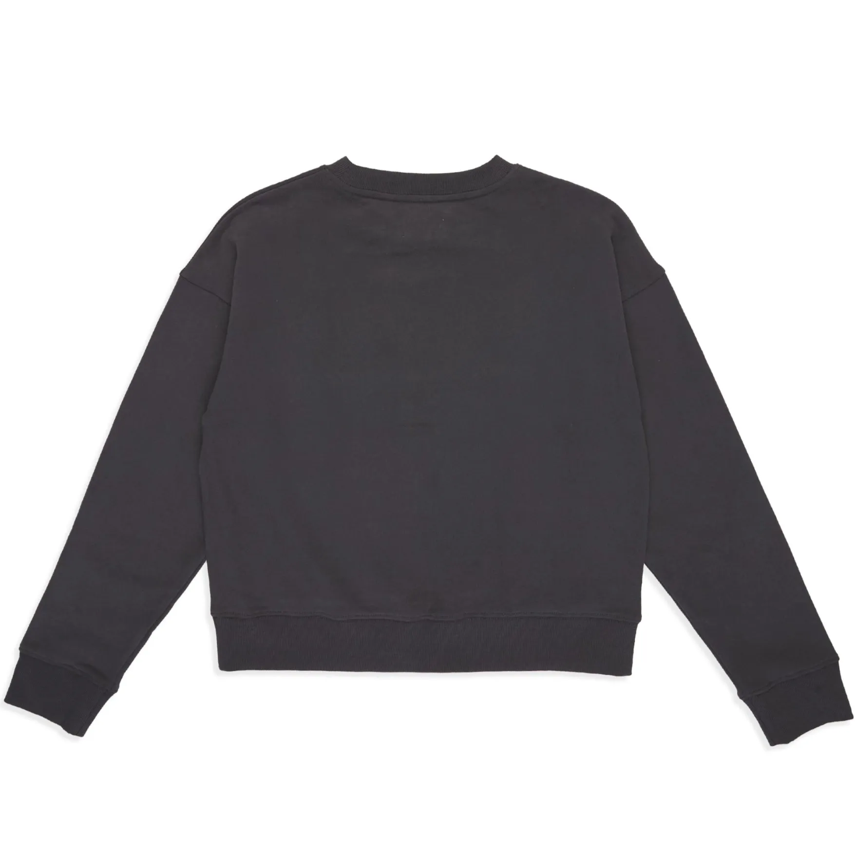 T&C Surf Designs Women Checky Crew Sweat - Washed Black product graduation elegance sock accents