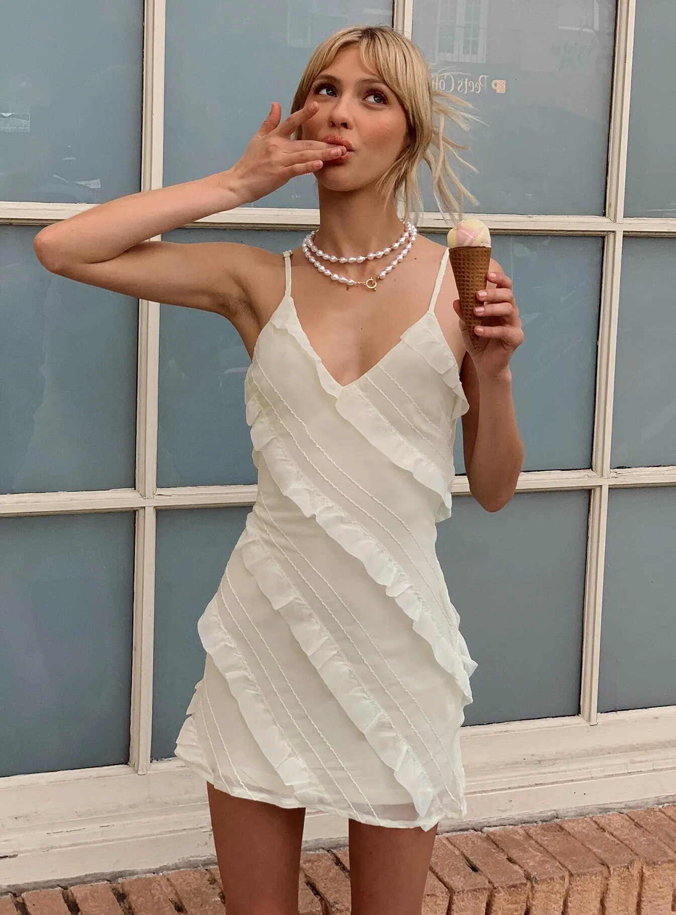 Cozy Flex Timeless Line Lars Mini Dress Yellow