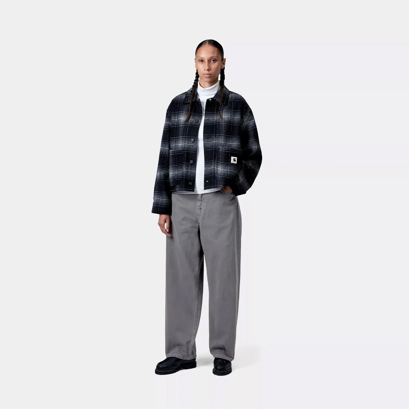 Easy Comfort Carhartt WIP Womens Brandon Pant Graphite Stone Dyed