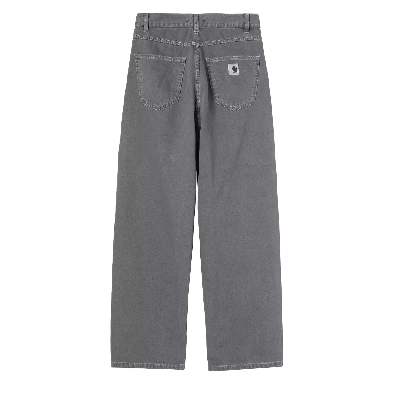 Minimal Edge Curved Waistline Carhartt WIP Womens Brandon Pant Graphite Stone Dyed