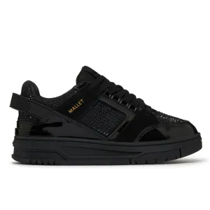 Compton Swarovski Triple Black Womens Pro Skate Action