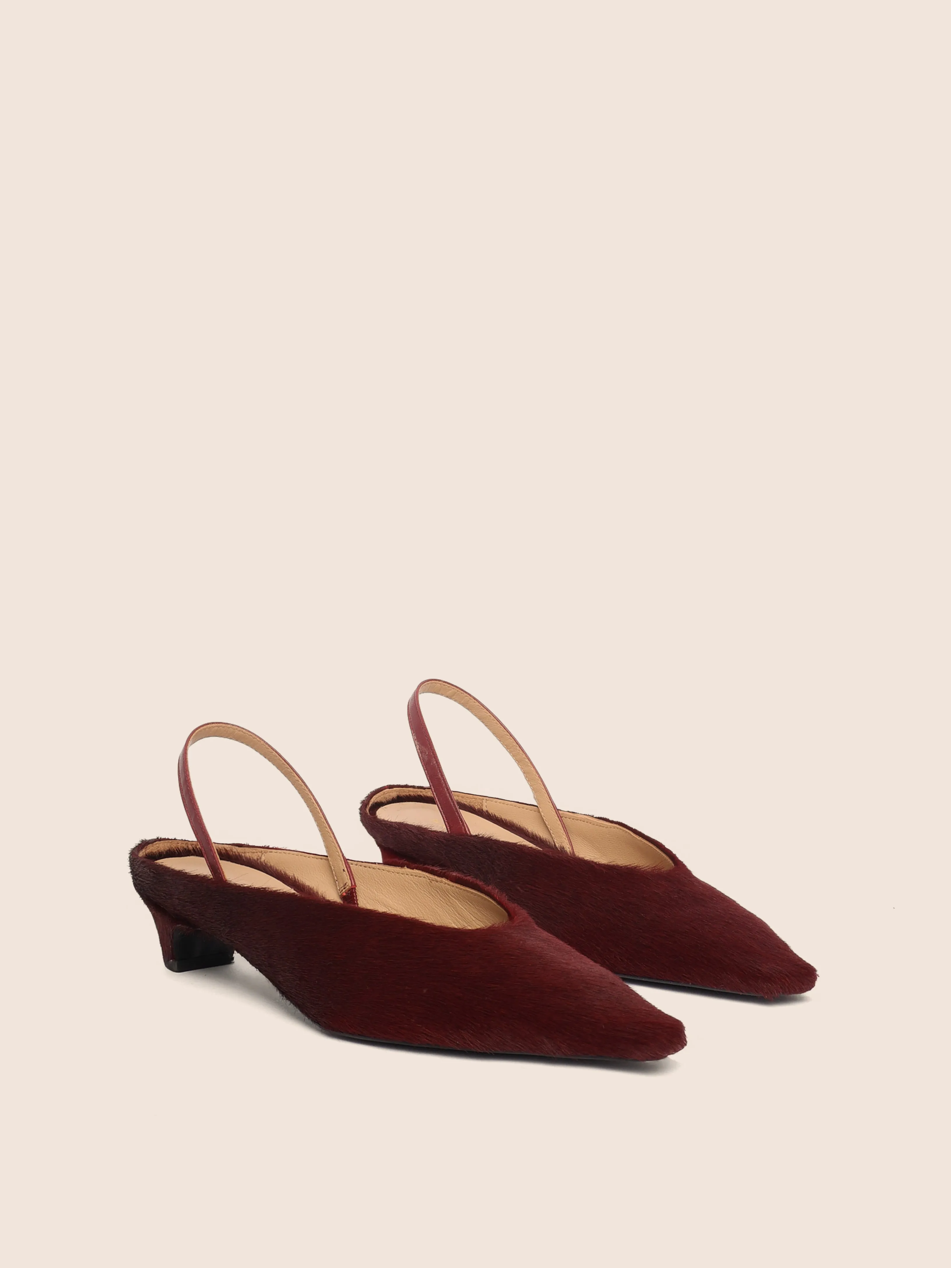 Floresta Bordeaux Pump Performance Elegant Stiletto Shoes