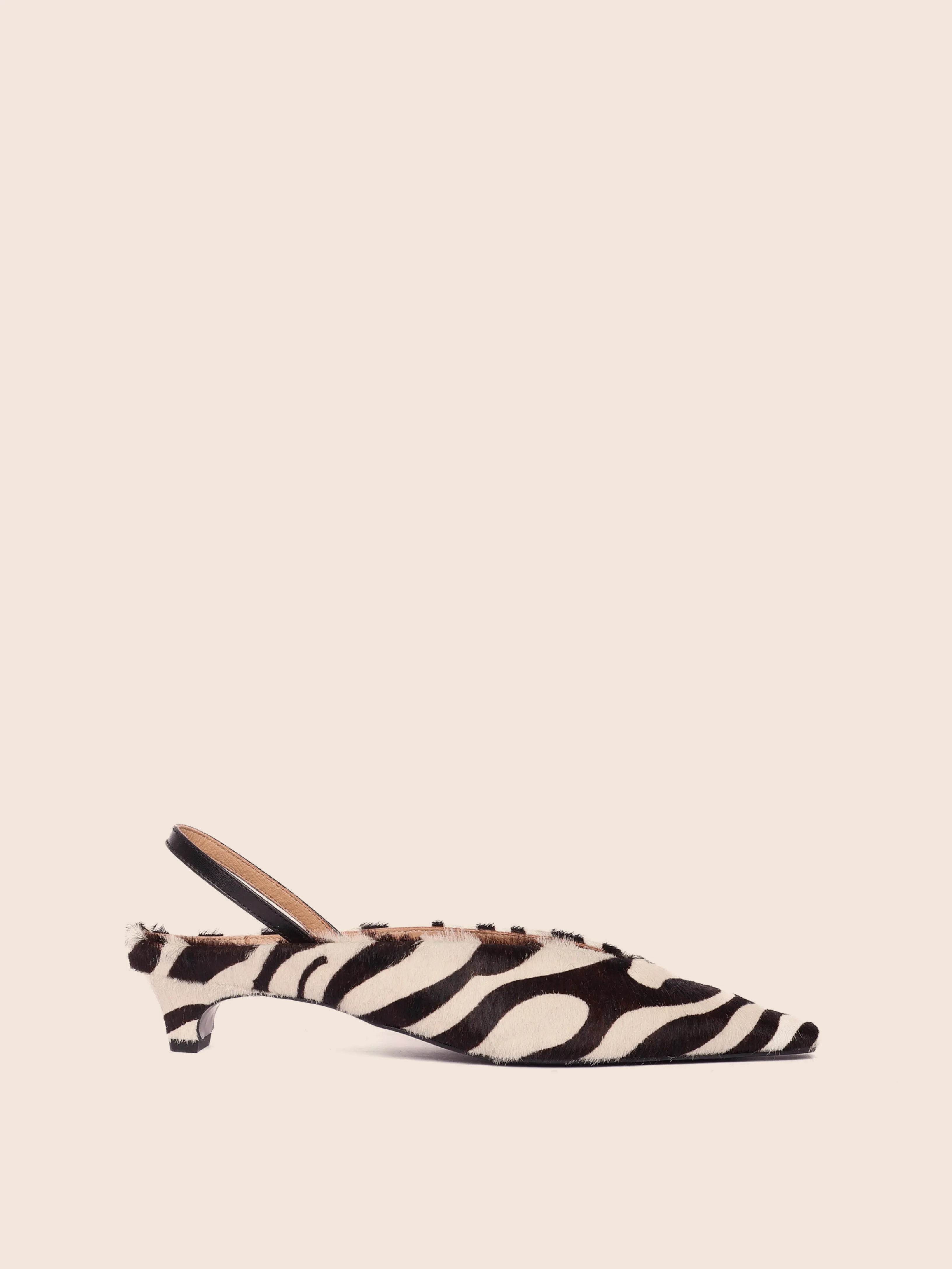 Smart Casual Heels Fresh Edge Floresta Zebra Pump