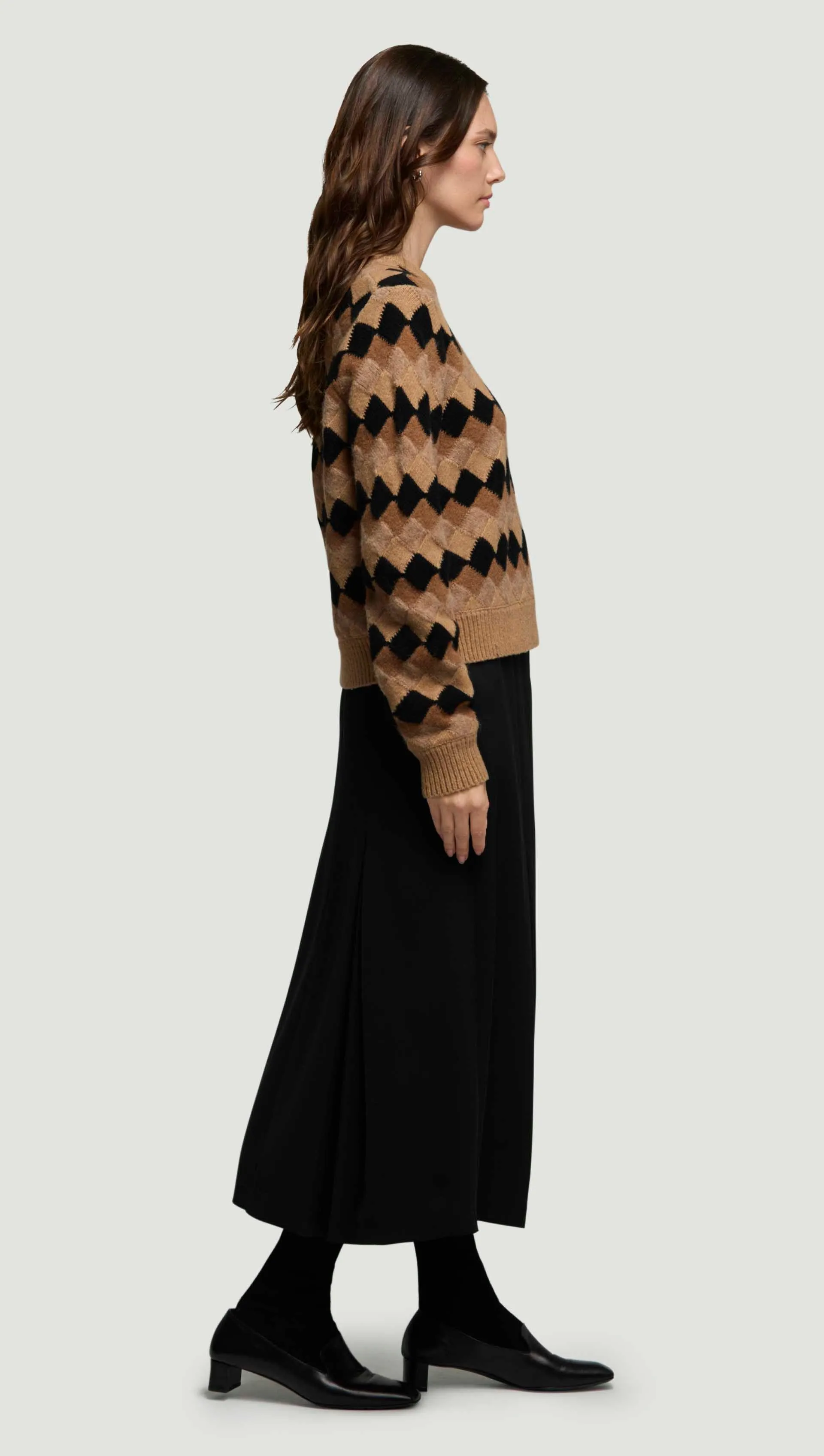 Shrunken Pullover in Luxe Yarn | Domino Everyday Pair