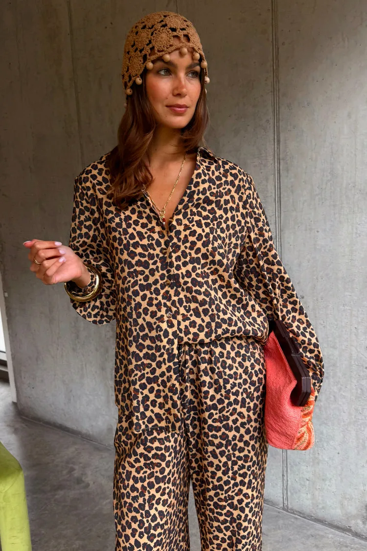 Lucia Leopard Miley Shirt Active Layer