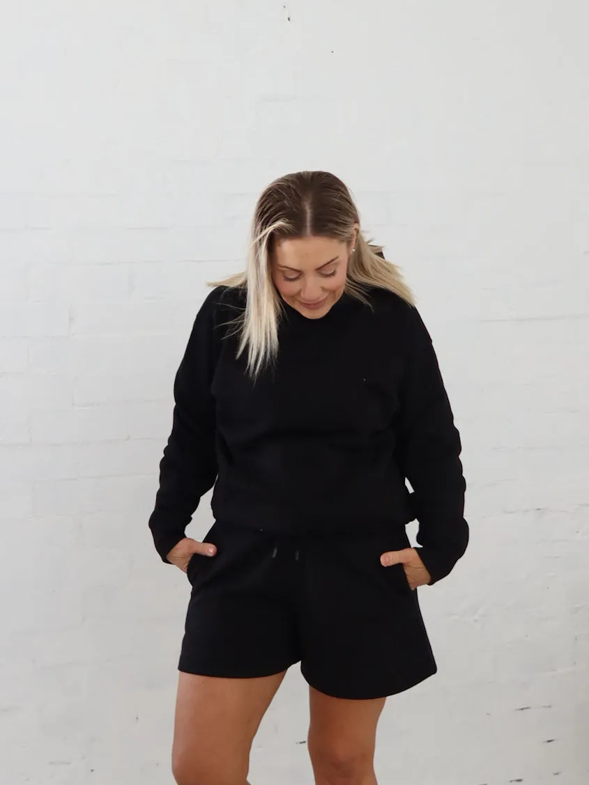 Street Style Frankie Hoodie - Black