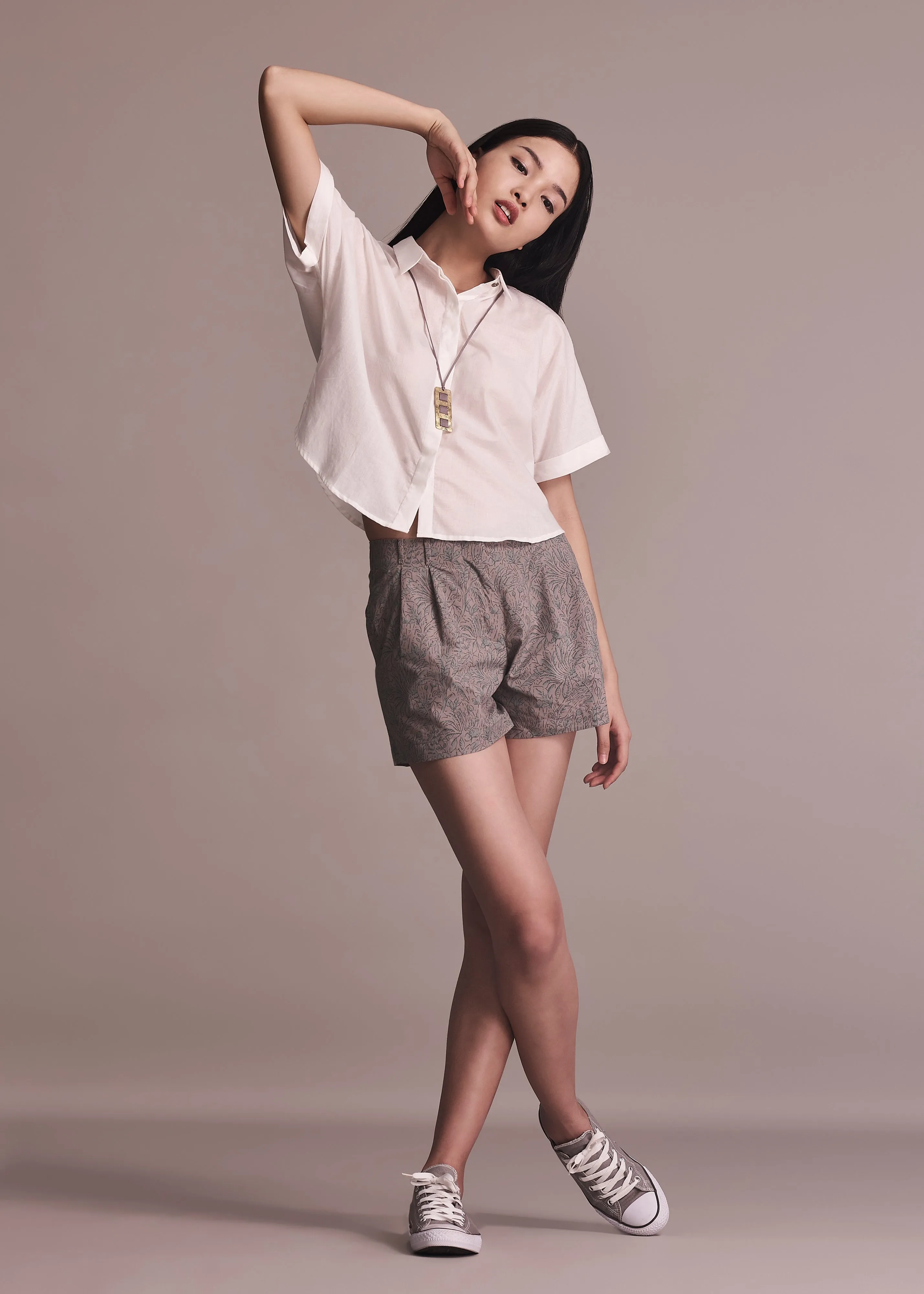 GARDENIA - AFTER THE RAIN SILVER Reinforced Seams