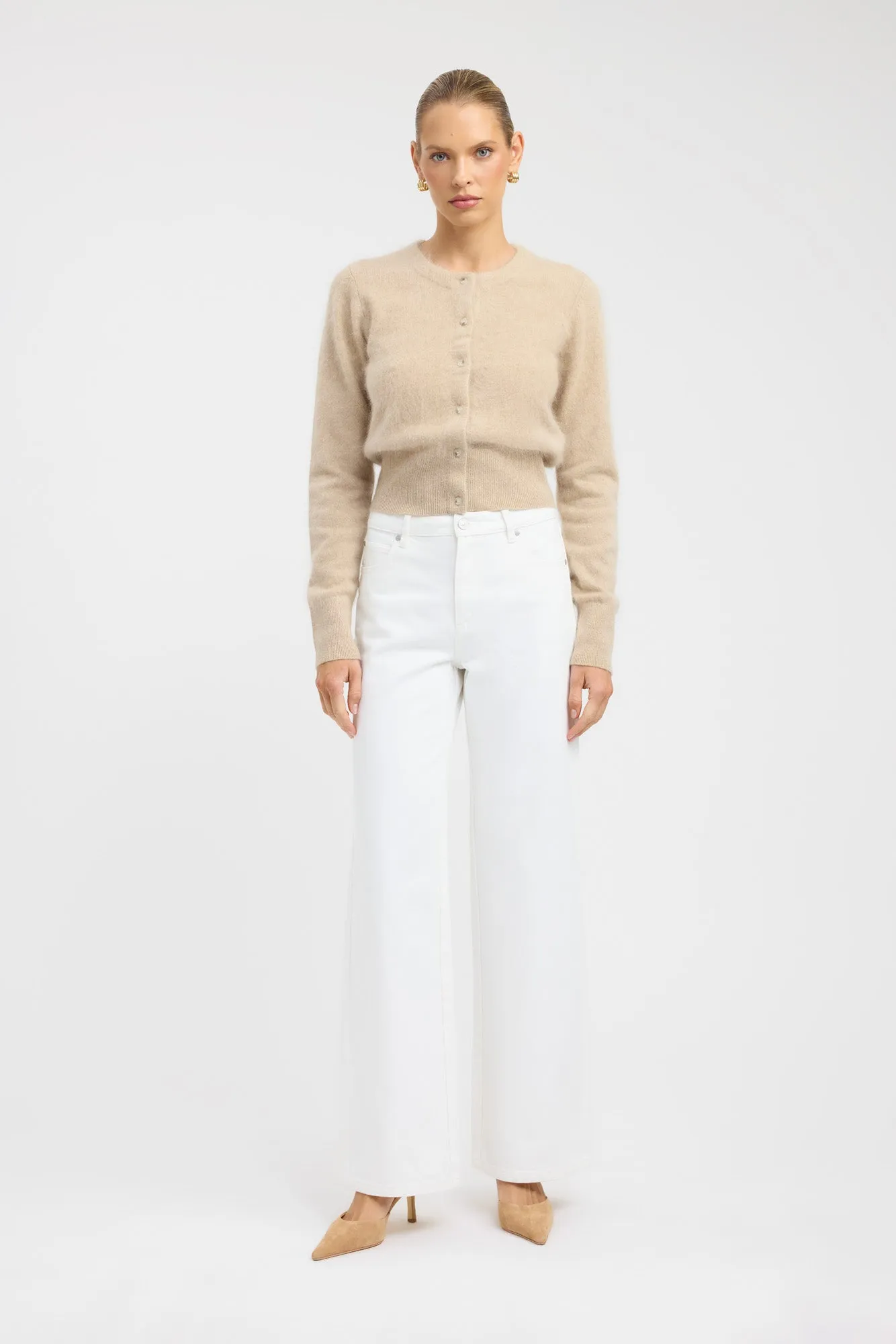 Thermoregulating Fabric Soft Material Geneva Cardigan