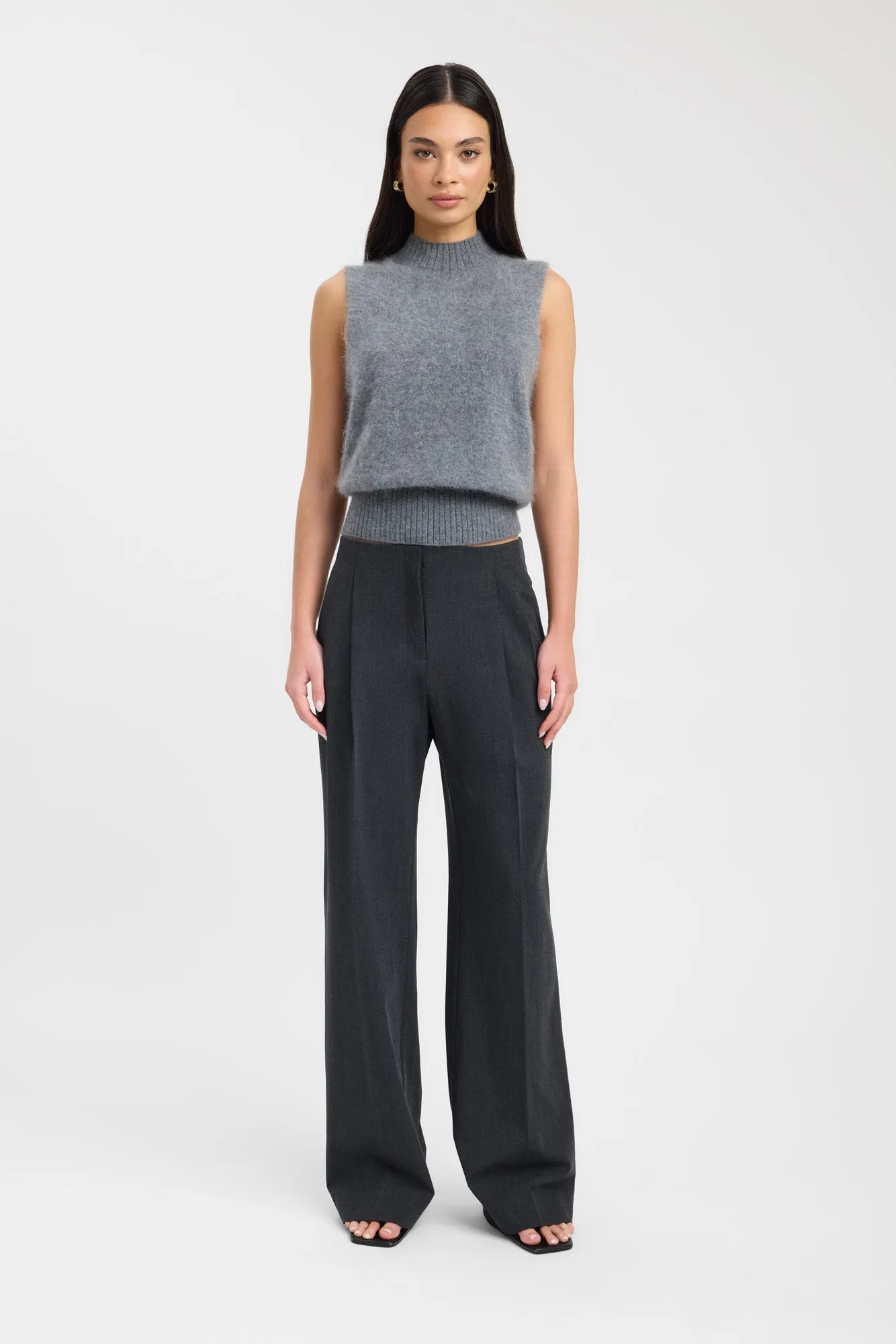 Warm Touch Zigzag Stitch Detail Geneva Tank