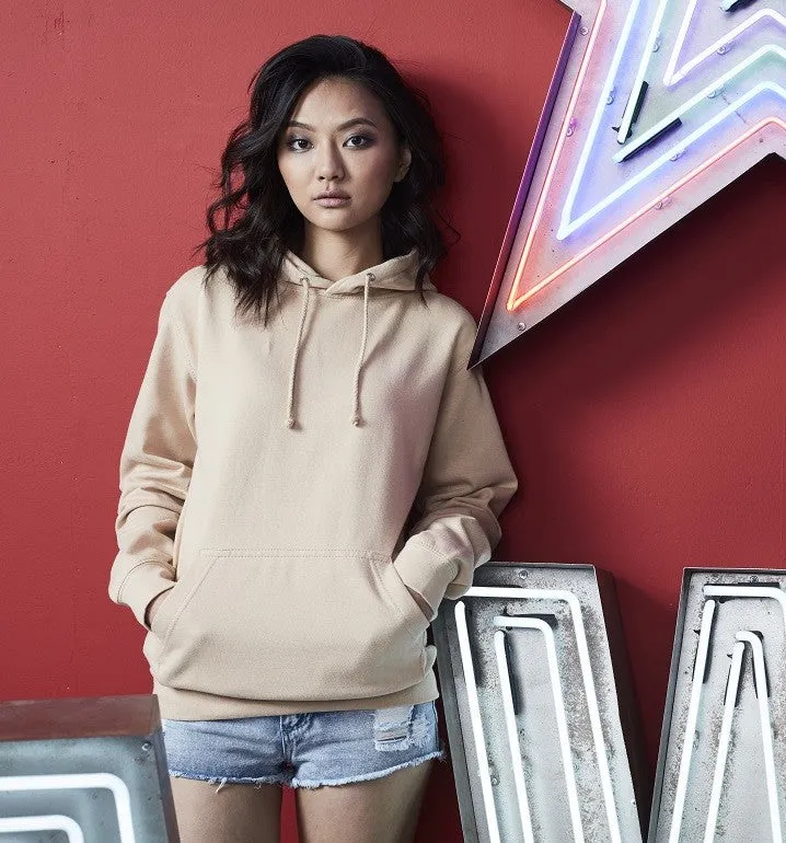 Comfortable Layers Urban Fit Girlie College Hoodie | AIRFORCE BLUE