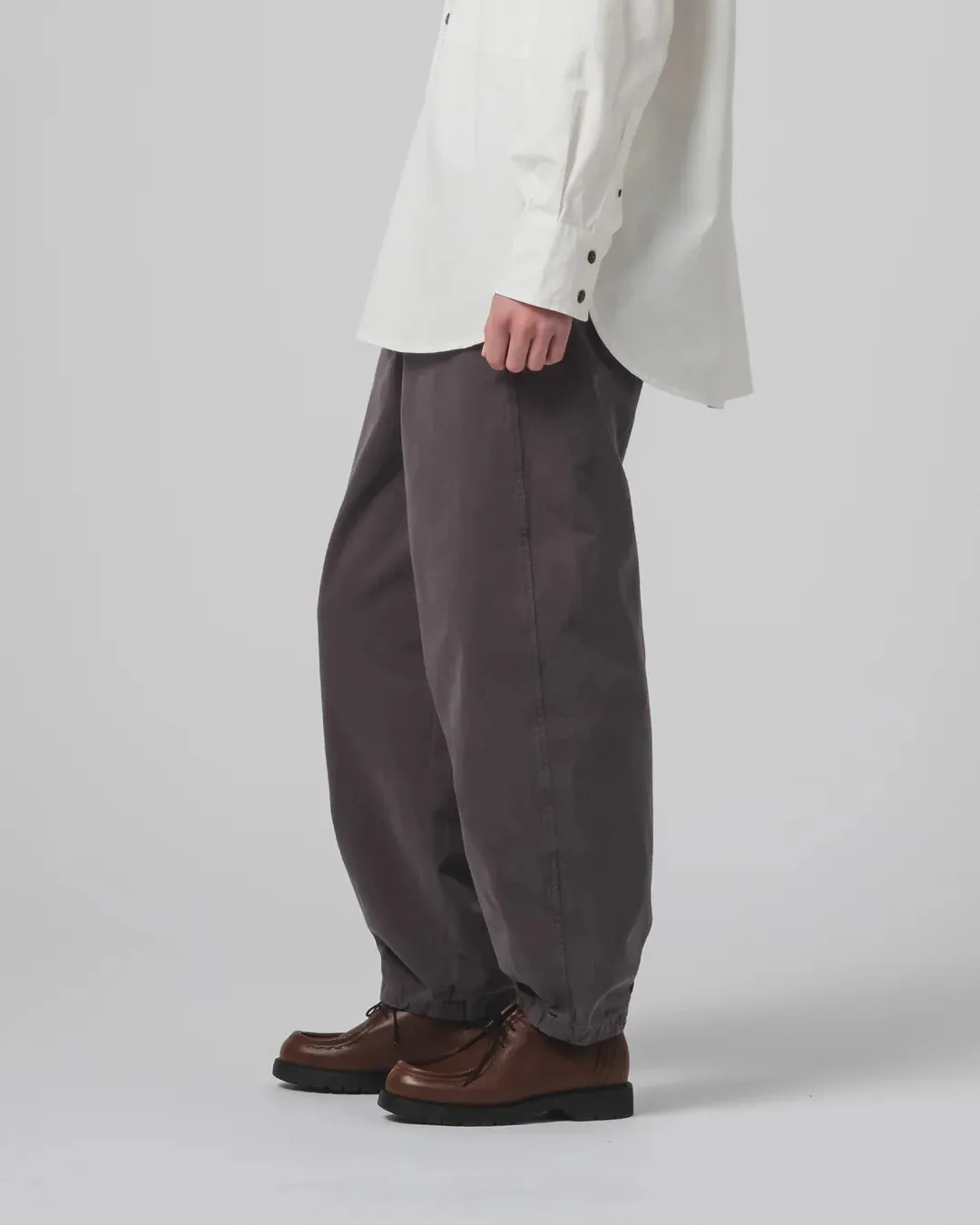 Sporty Vibe Daywear Girls Of Dust Pasha Pants Gabardine Satin Asphalt