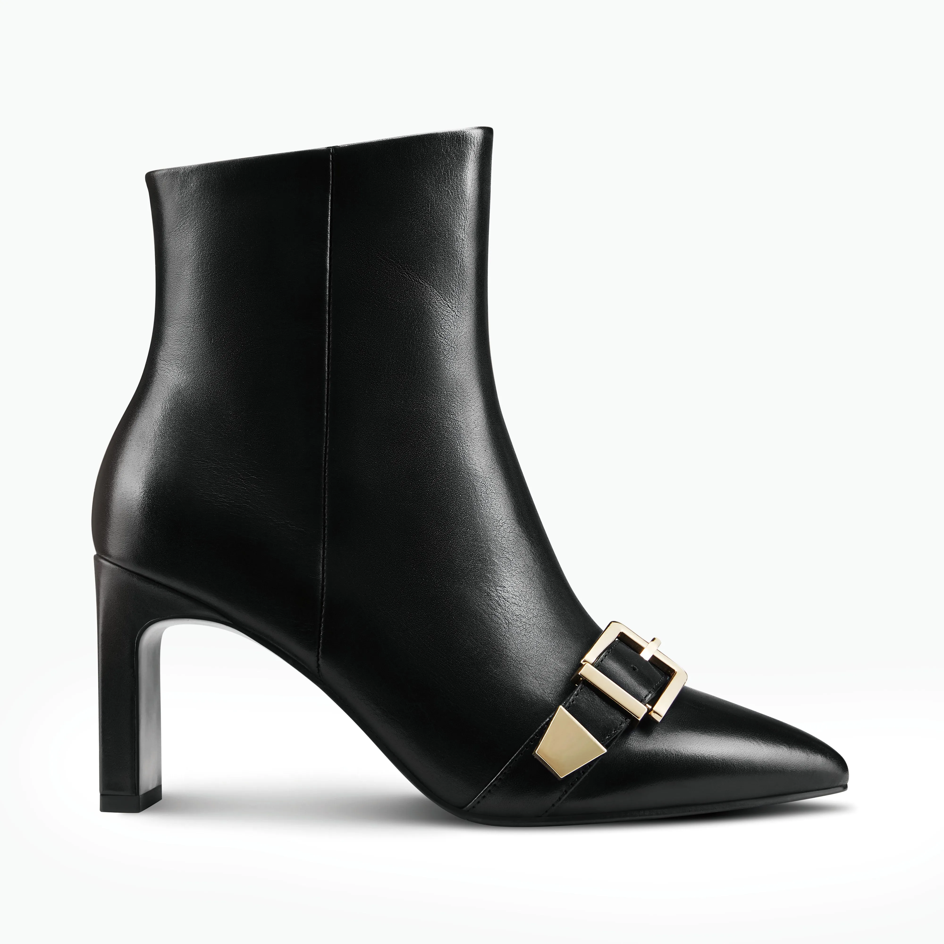 Rome Ltd Ed Ankle Boot | Black leather Wide toe box Fashion Booties