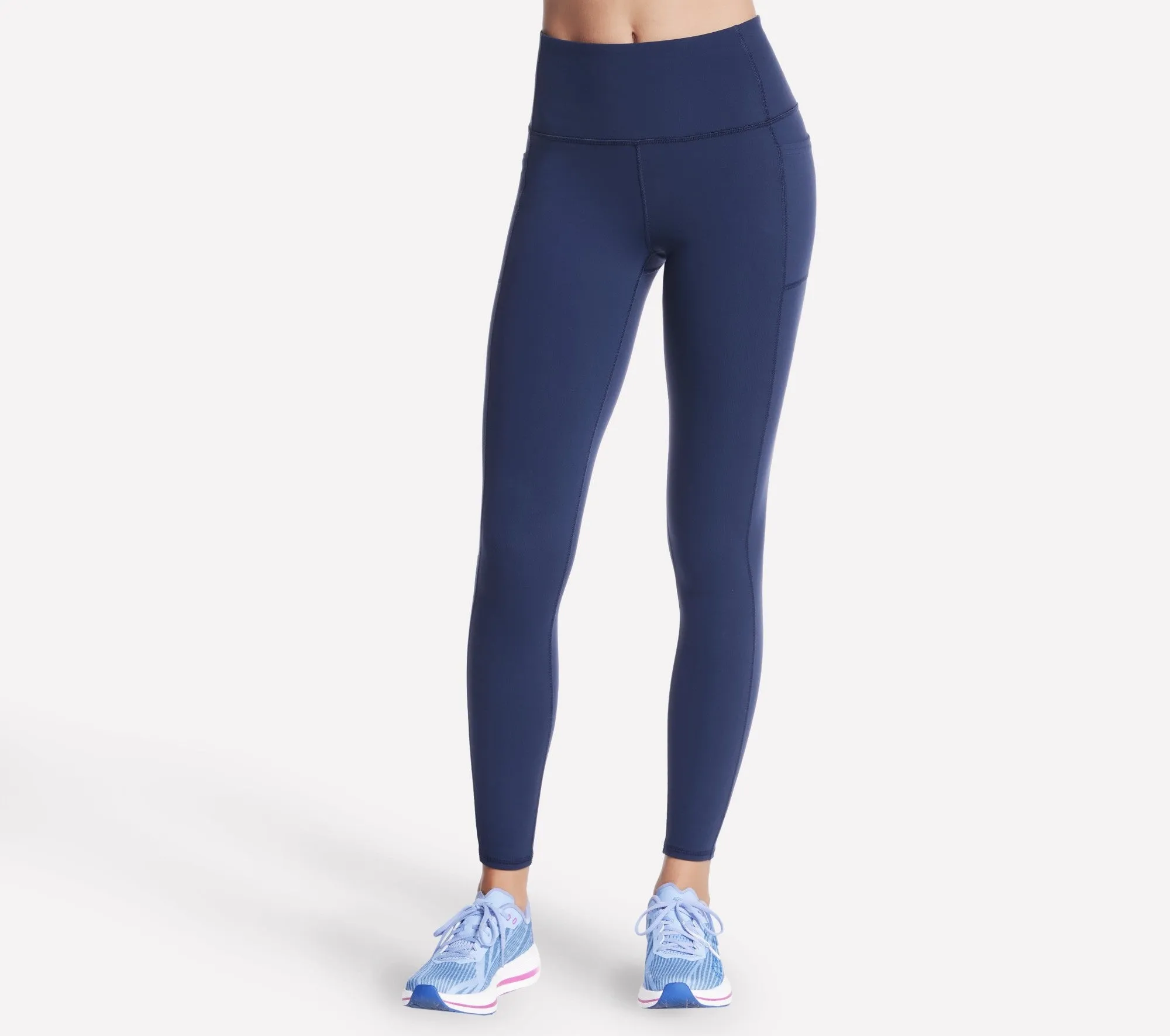 GOFLEX high waist Leggings | Blue Iris | 0812B1 Travel Ready