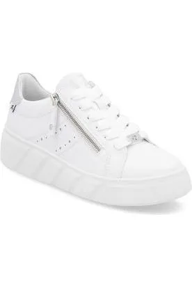 Desert Path Rieker ladies Sport trainer W2605-80 in White