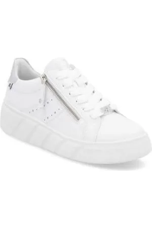 All Weather Everyday Users Rieker ladies Sport trainer W2605-80 in White