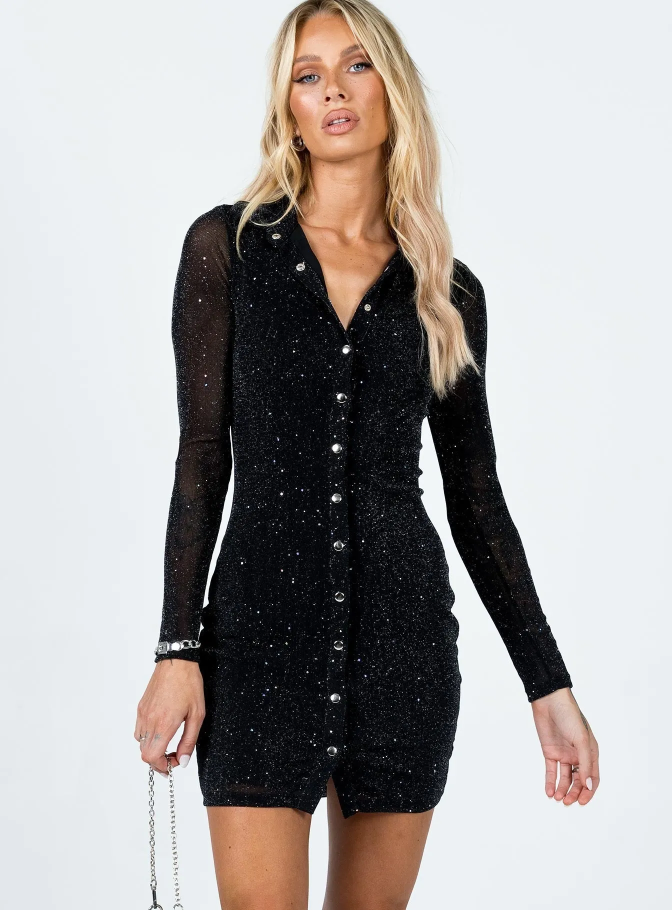 Trendy summer outfit Friday Fever Mini Dress Black