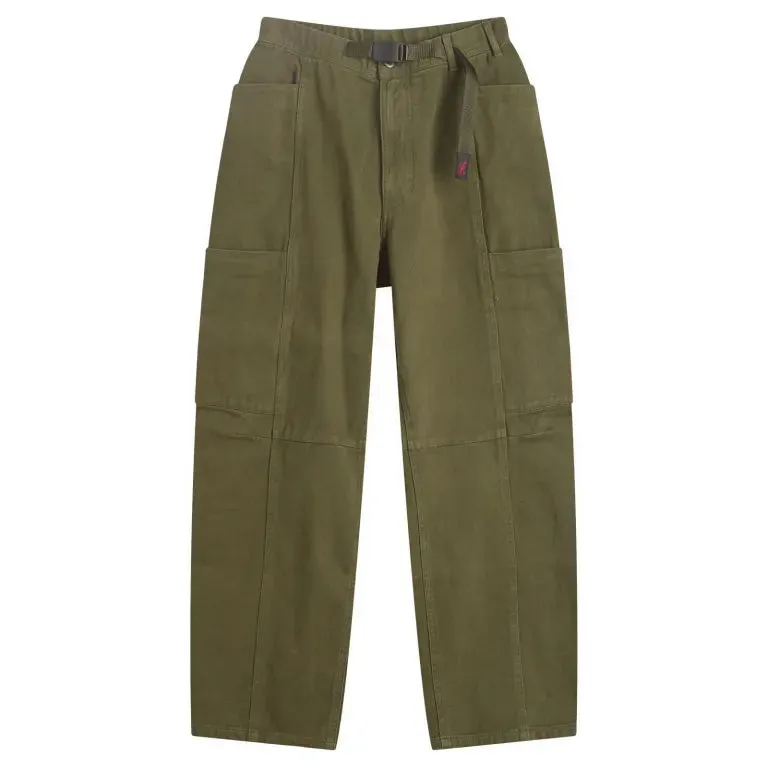 Gramicci Brushed Winter Twill Voyager Pant Olive Active Appeal Breathable Lining