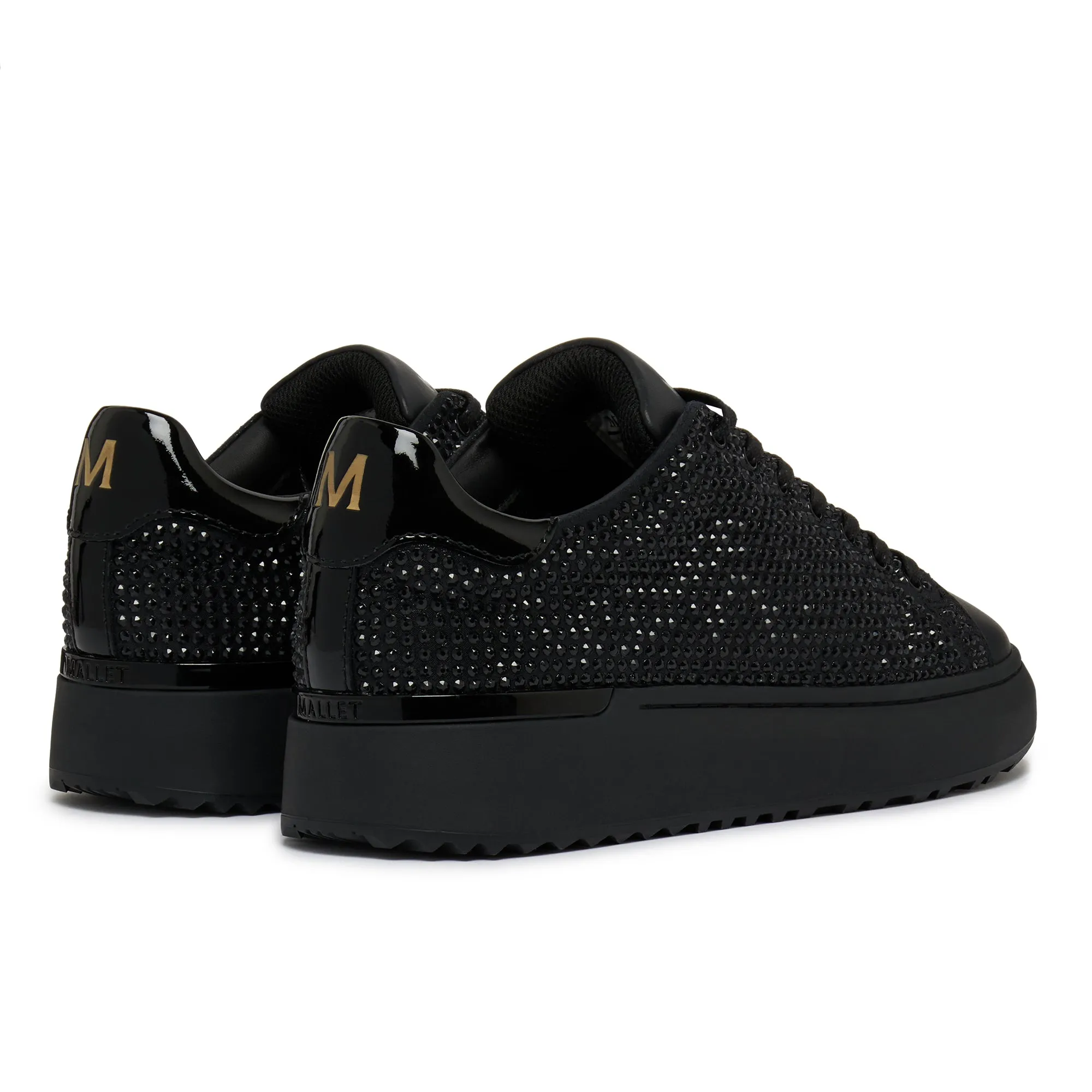 GRFTR Lite Swarovski Triple Black Womens Comfort Tongue