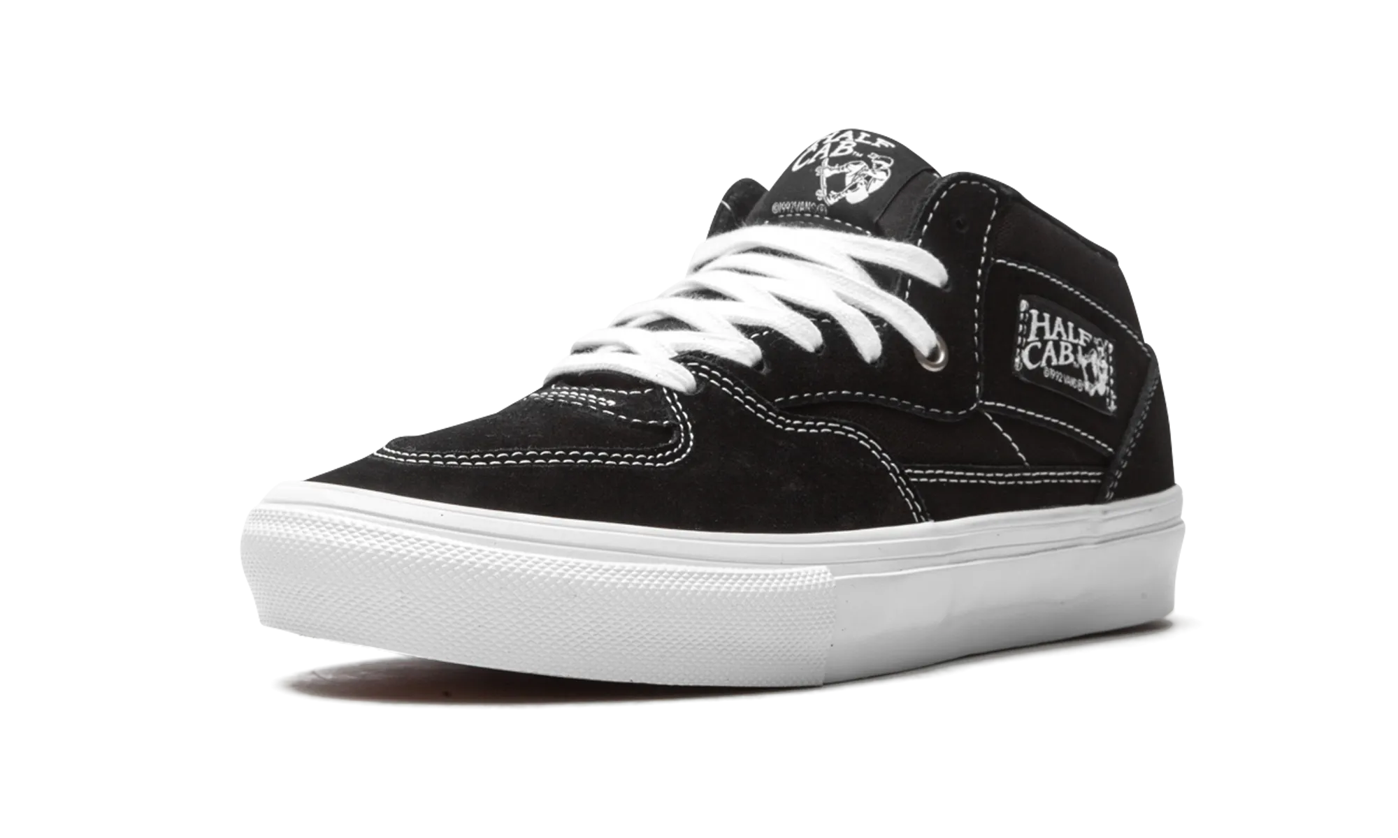 Slim Footprint Stylish Motion Half Cab Skate "Black / White"