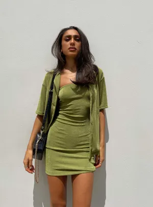 Misha Set Green Visual Balance Urban Drape