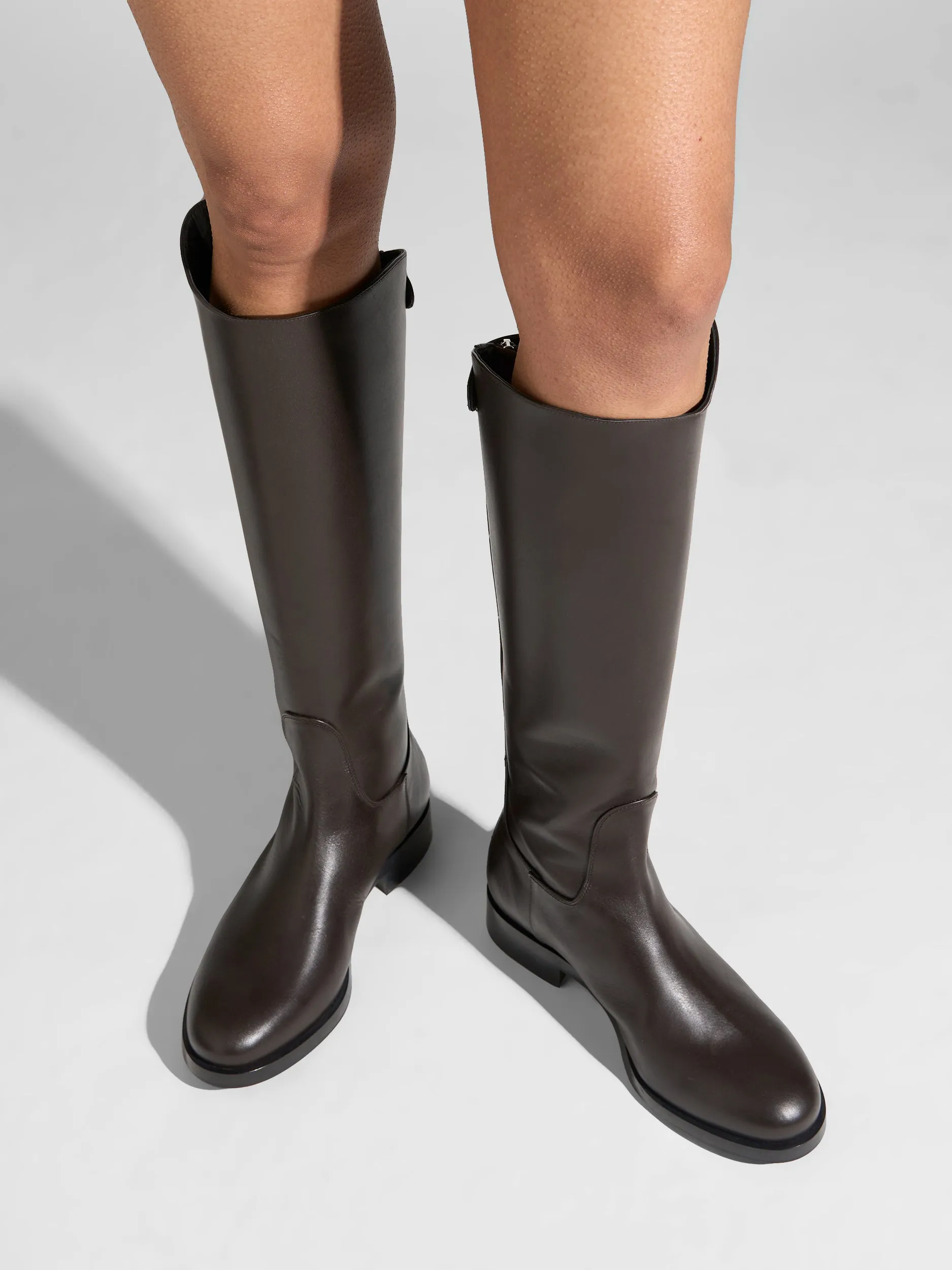 Hector Knee-High Boots Work Ready
