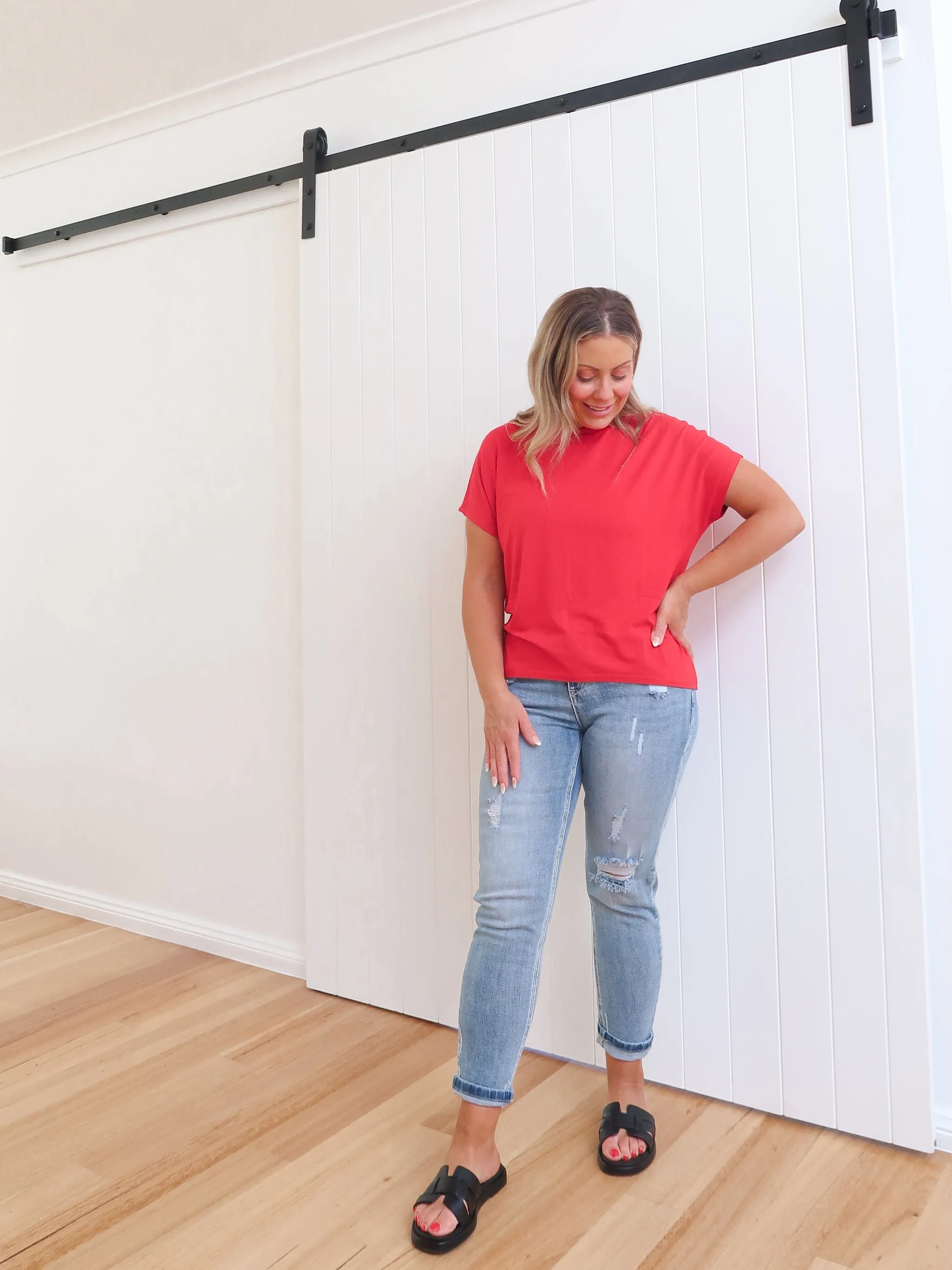 black friday Riley Tee - Red