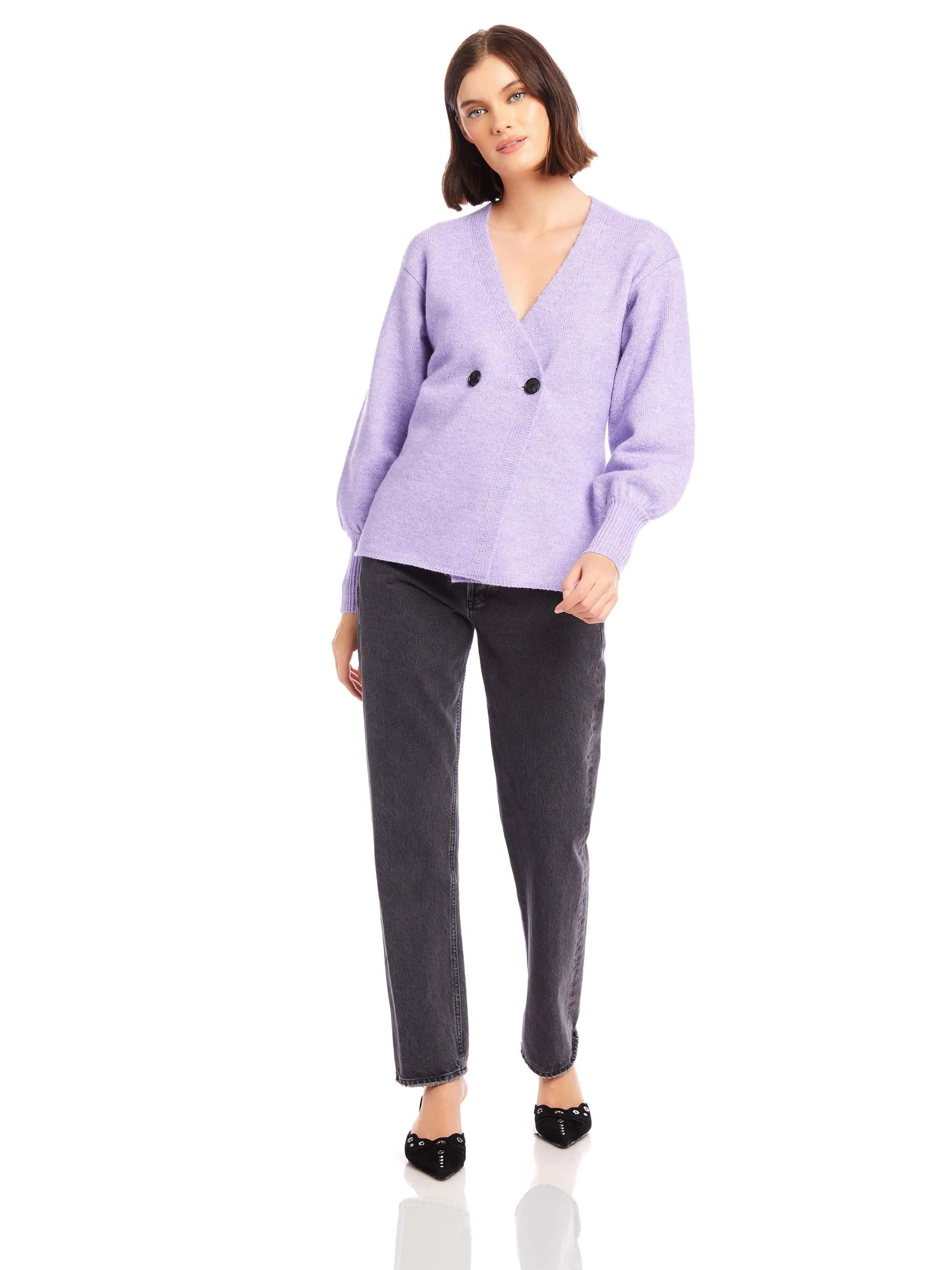 Breathable Yarn Tagless Design Lucy Cardigan