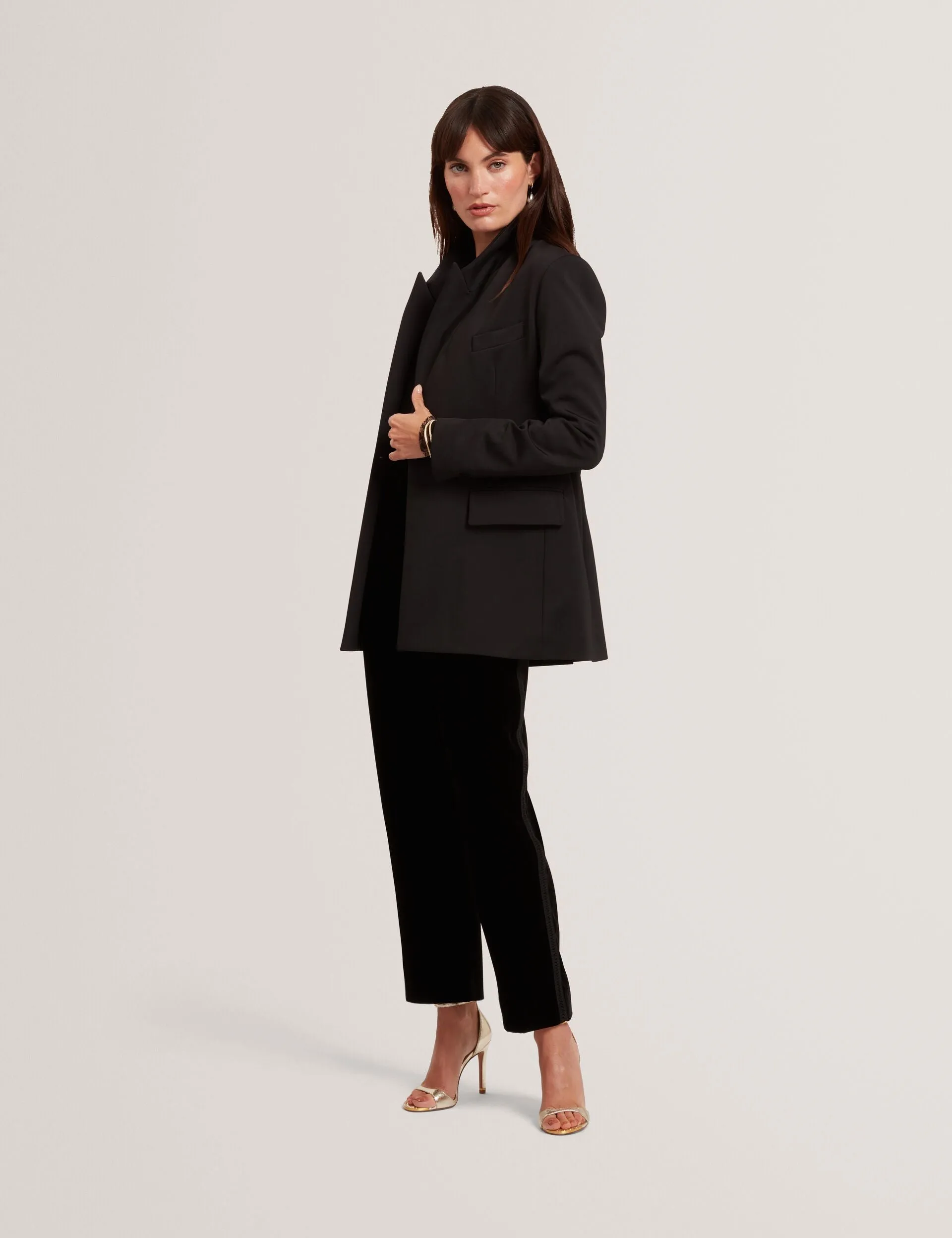 Seam Sealed FadeResistant Print INDRI | BLACK