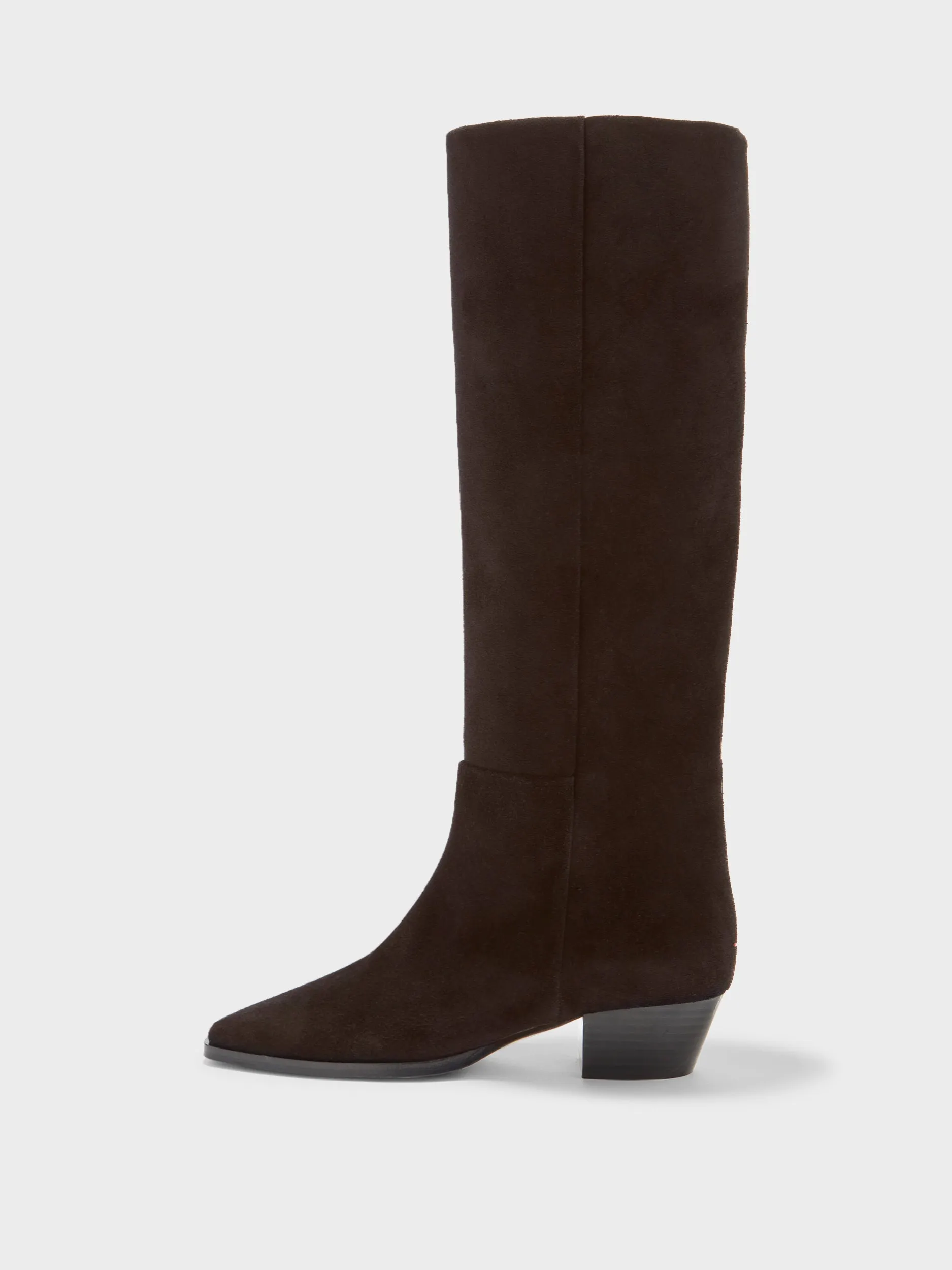 Slip Resistant Adventure Seeker Medea Suede Knee-High Boots