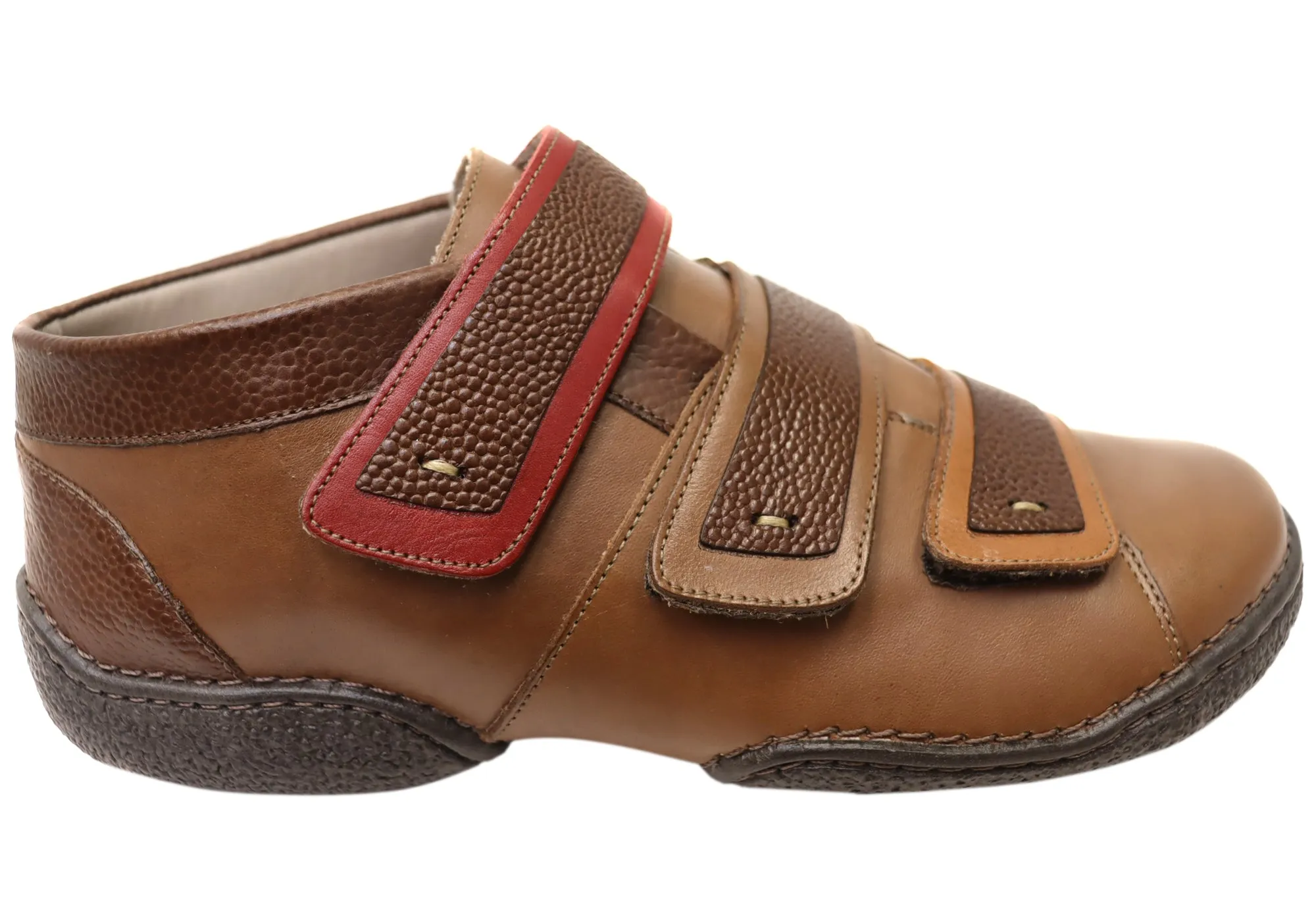 J Gean Roxy Womens Comfortable Leather Ankle Boots Made In Brazil Reinforced Form Nature Lover