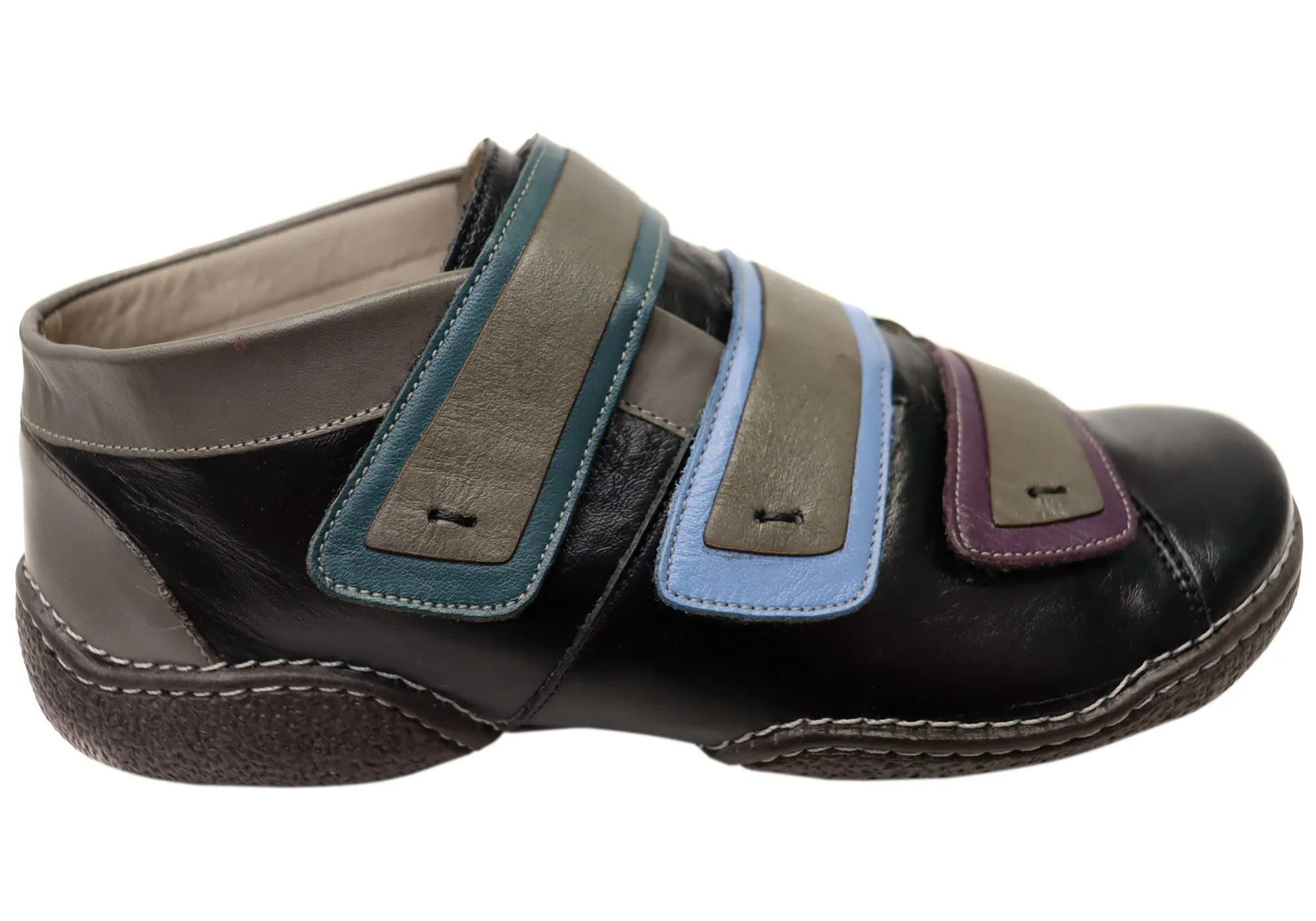 J Gean Roxy Womens Comfortable Leather Ankle Boots Made In Brazil Long Wear Comfort Performance Focus