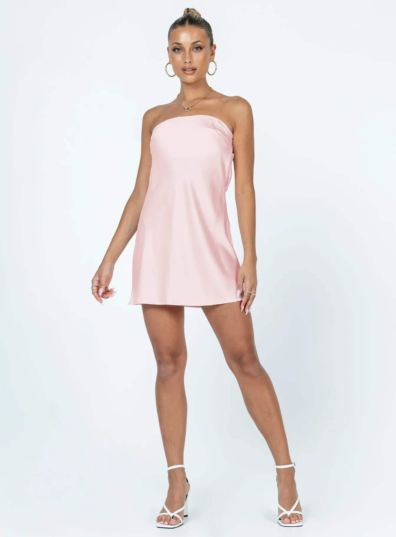 Sleek Movement Warranty-Included Jasmyn Mini Dress Pink