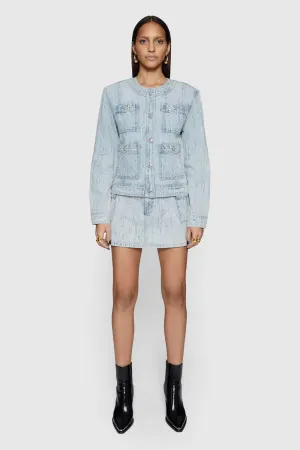 Jodie Denim Mini Skirt Active Wear