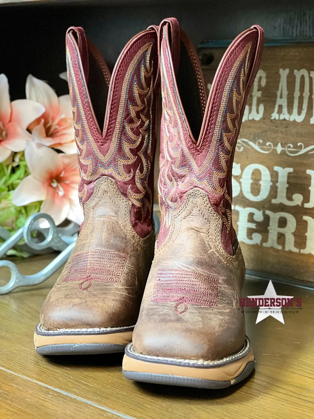 Josey by Tony Lama Comfortable Touch Wool blend