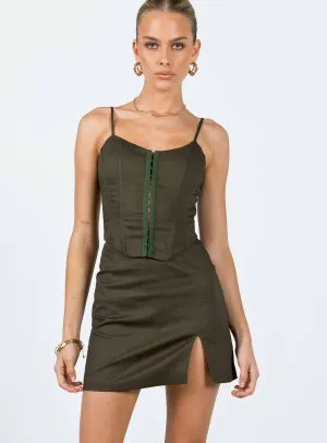 Heat Dissipating Fabric Karina Set Khaki