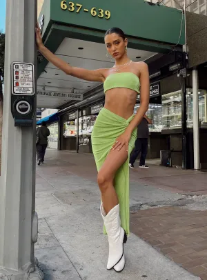 Comfort Waistline hypoallergenic material Karley Twist Set Green