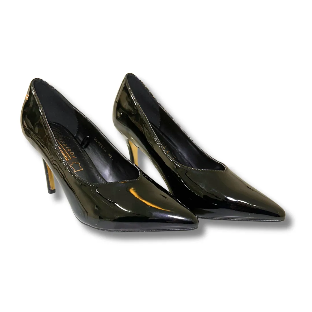 Stiletto Heel Glam Heels for Night Out Kate Appleby Womens Shoe Morpeth Schwarz Patent