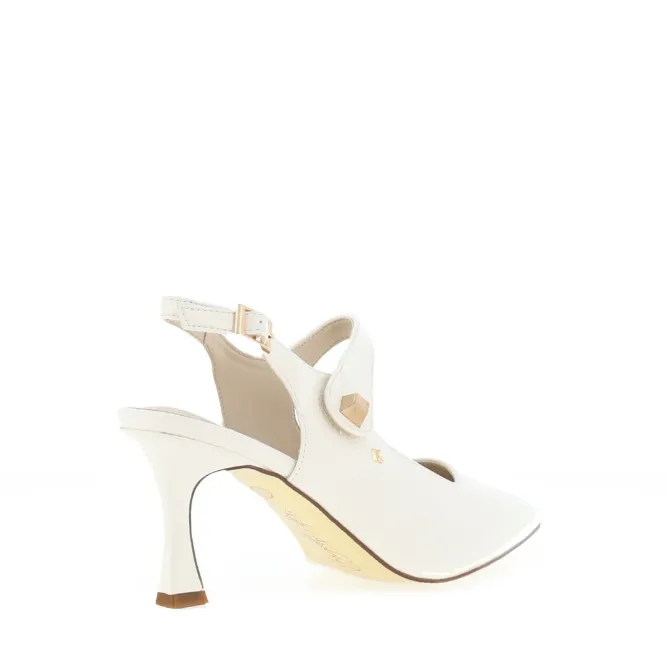 Dynamic Feel City Cool Kate Appleby Womens Shoe Parciau Cotton White
