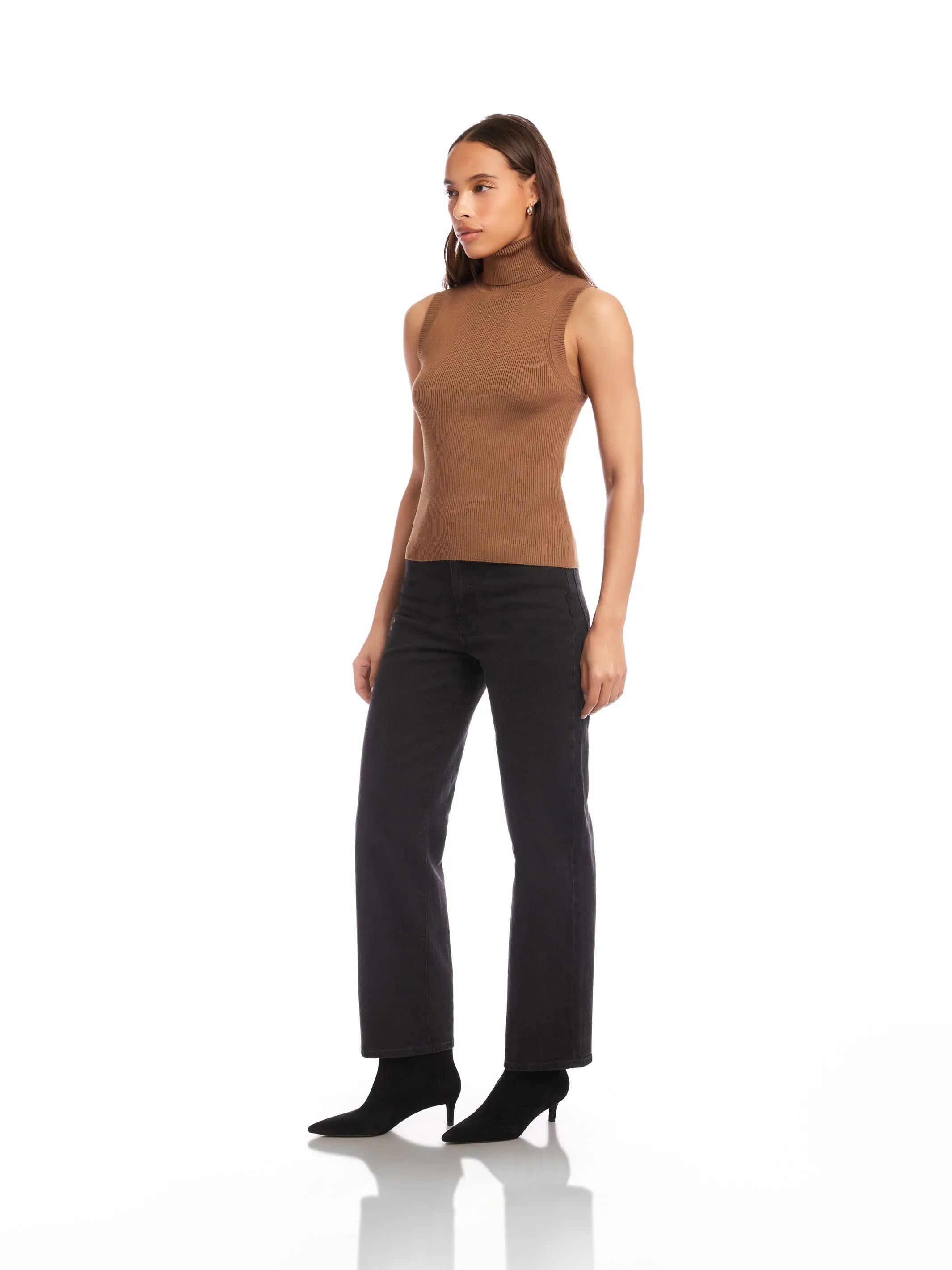 Kelli Turtleneck Sweater LowMaintenance Care Comfortable Wear