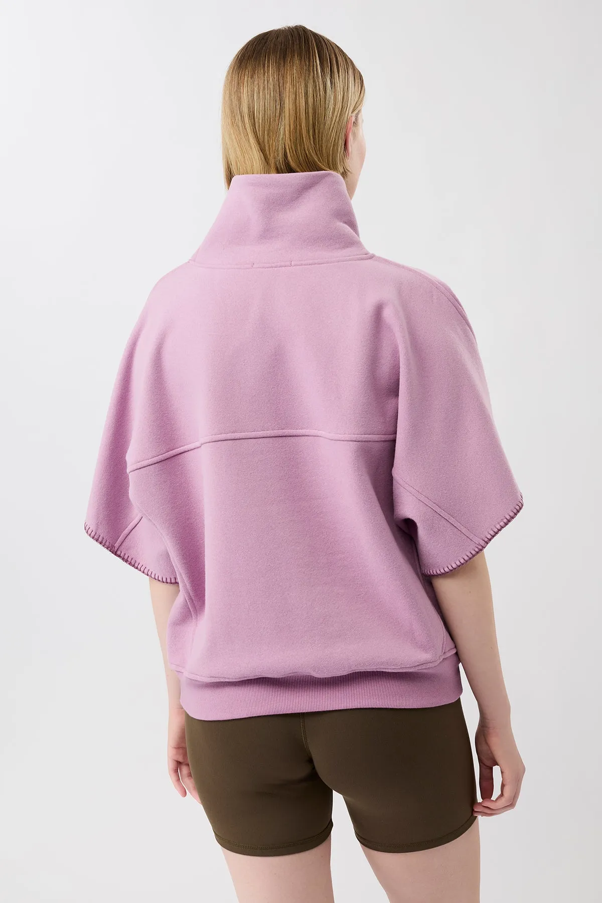 Non Shrink Material Kimono Sweater - Charm