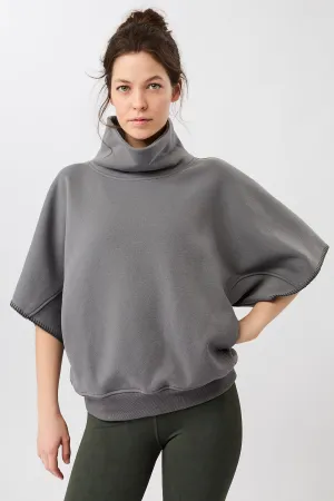 Chic Fashion Comfort Waist Kimono Sweater - Nox