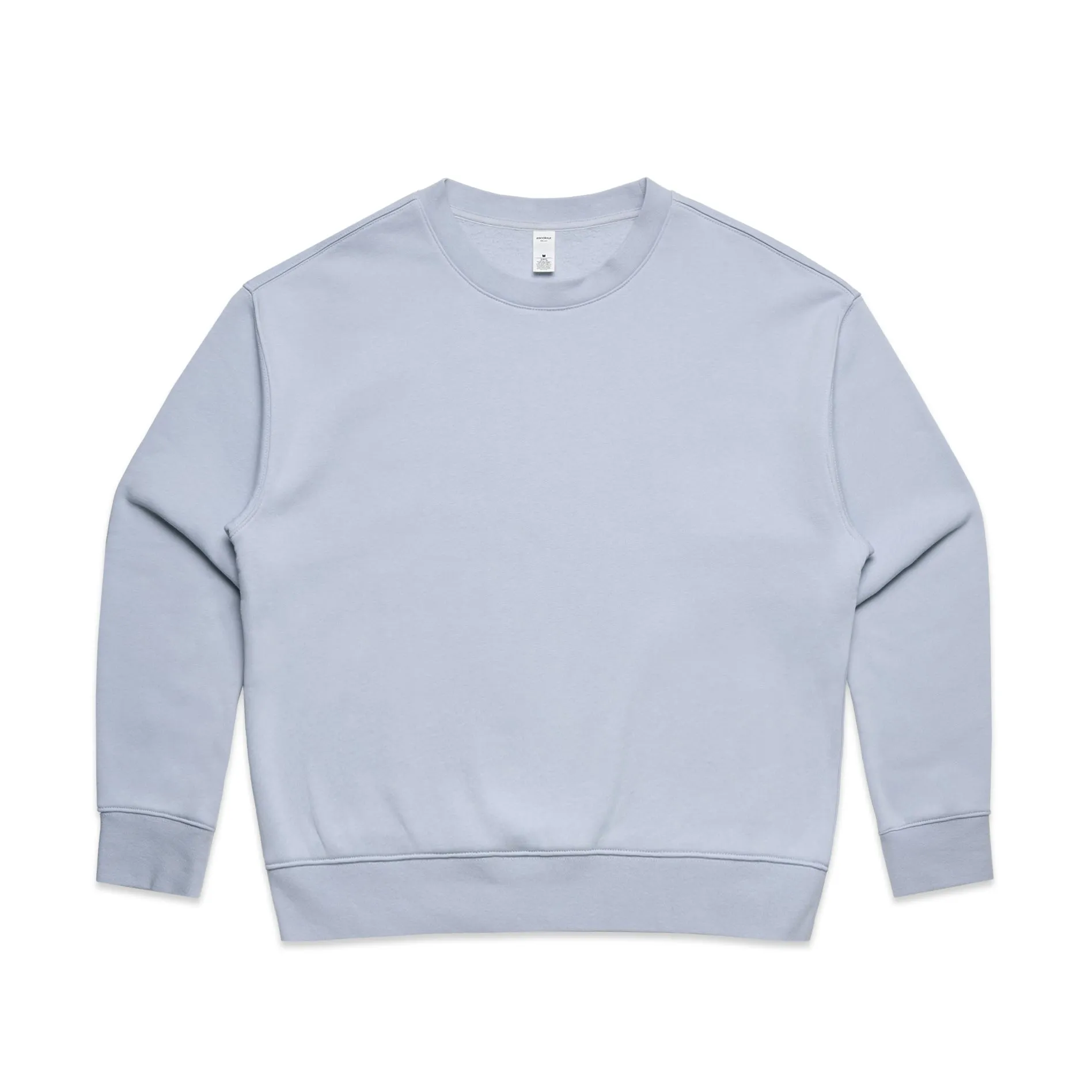 Gracie Relaxed Crew - Powder Blue Layer Comfort low end