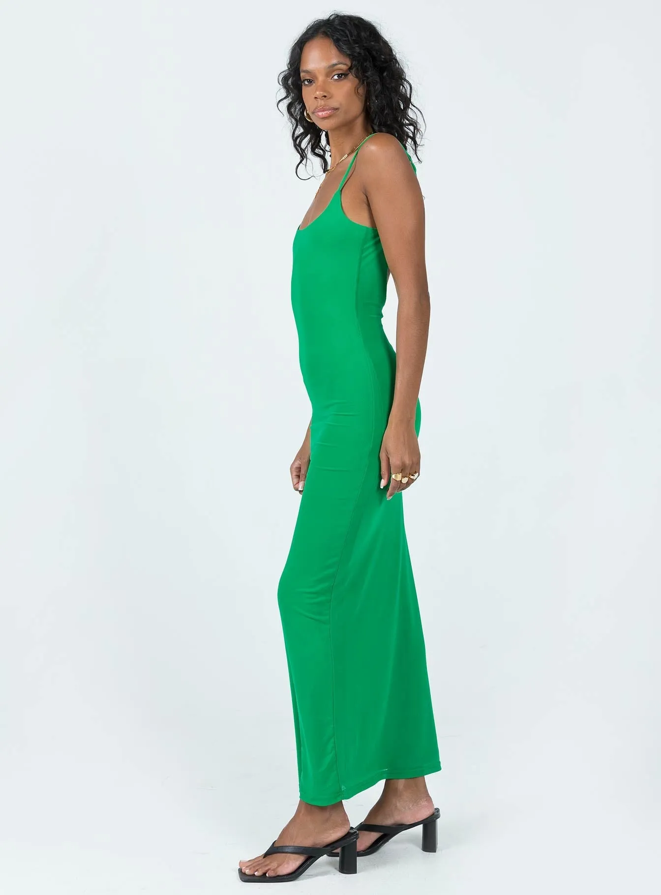 Bold Touch Knox Maxi Dress Green