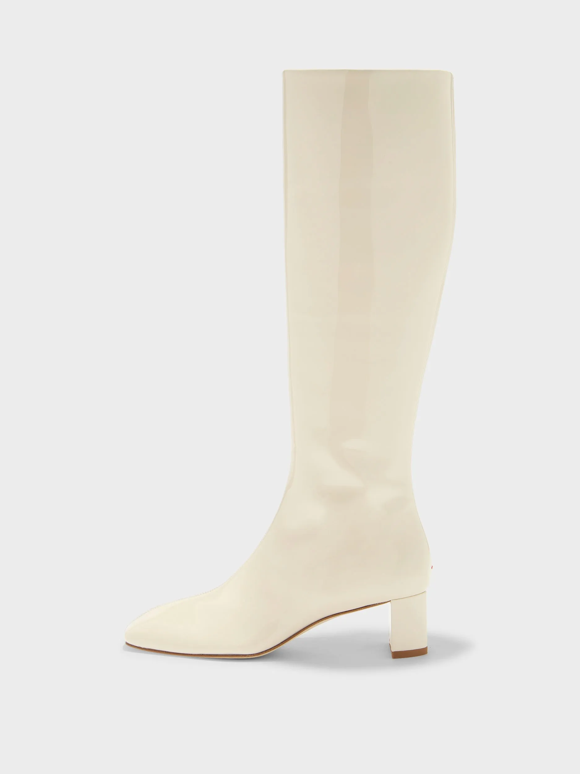 Ergonomic Fit Marty Patent Knee-High Boots